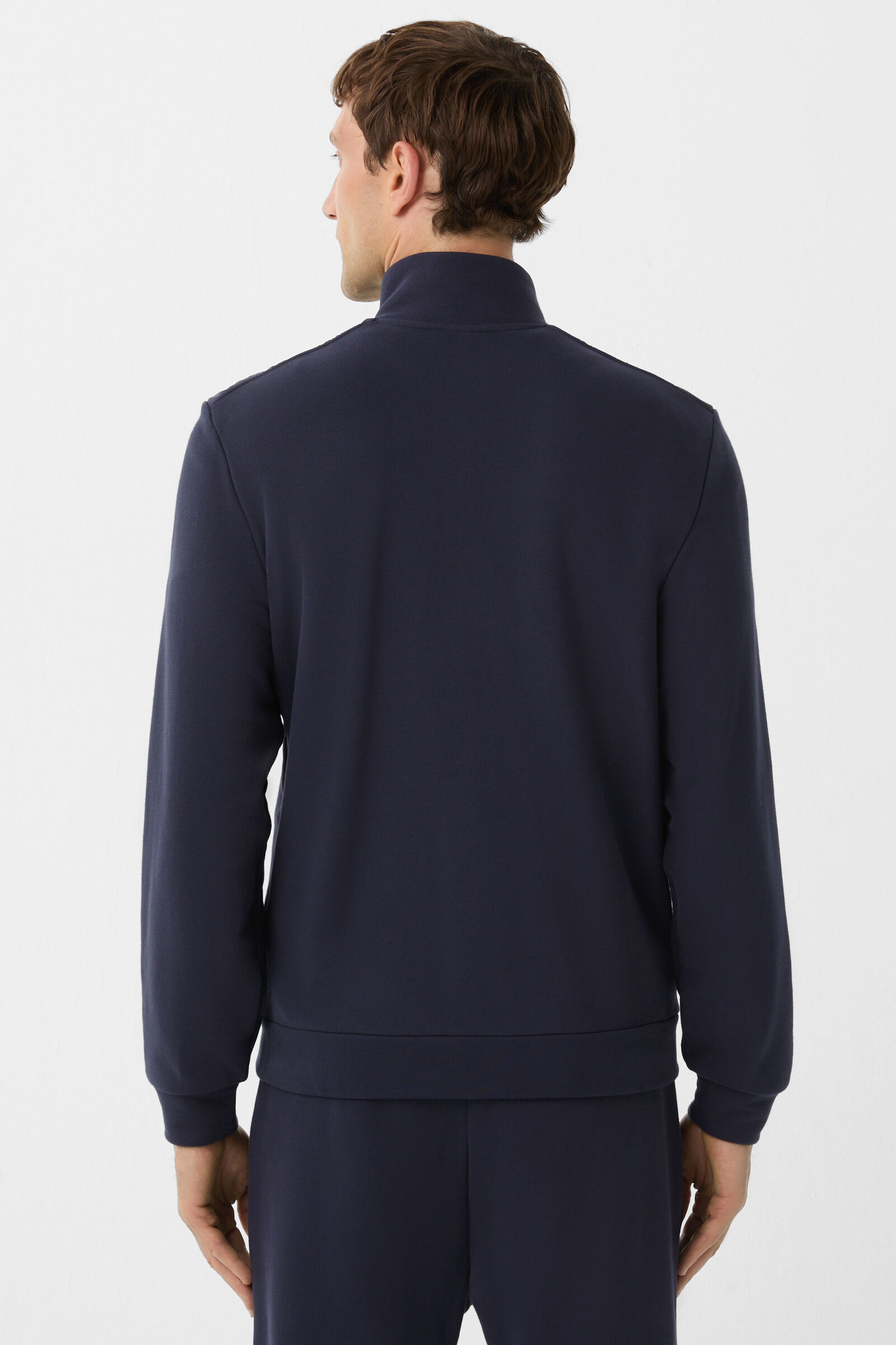 Mario jersey jacket Navy blue