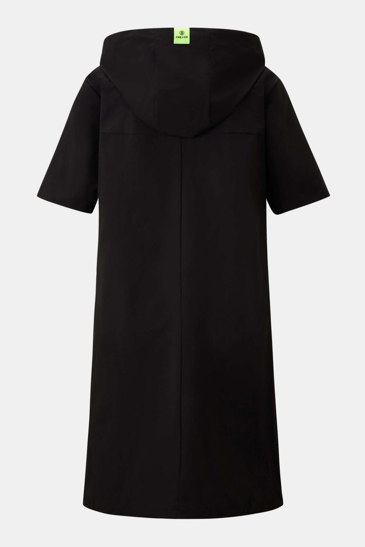 Valerie hoodie dress Black