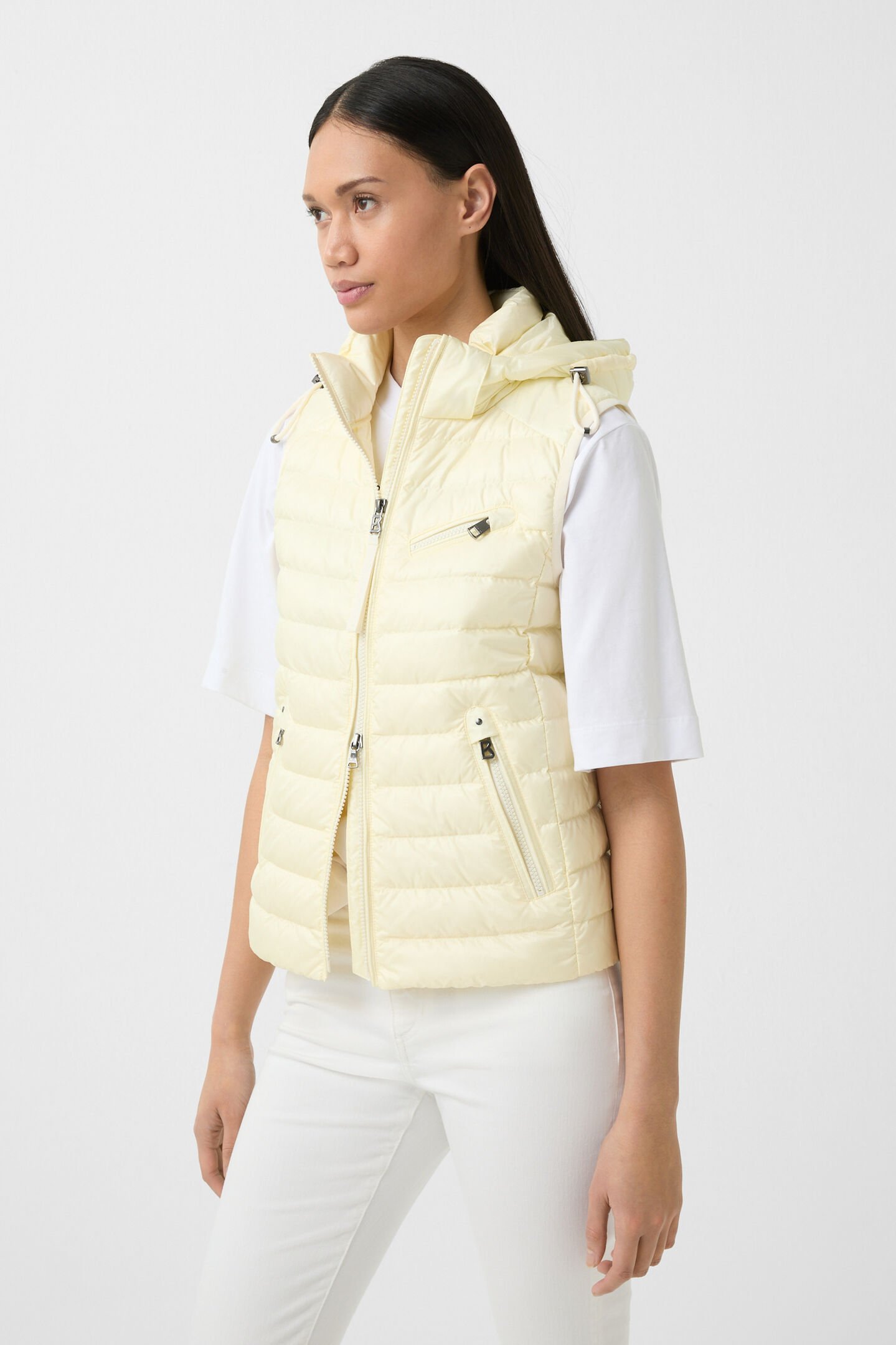 Florisa Lightweight down gilet Vanilla