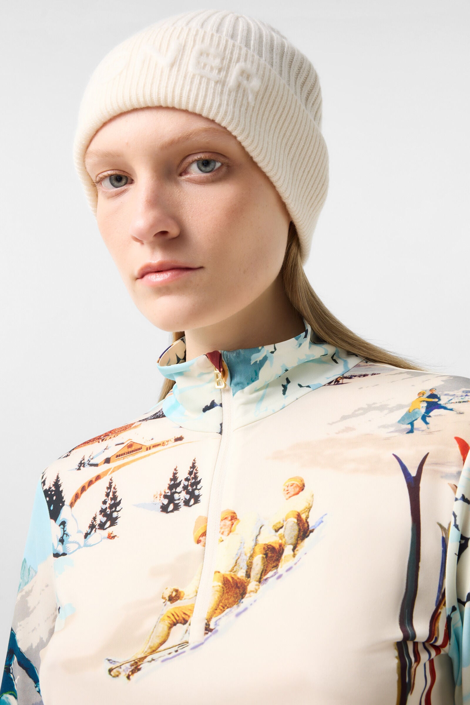 First Layer Beline Off-White/Hellblau