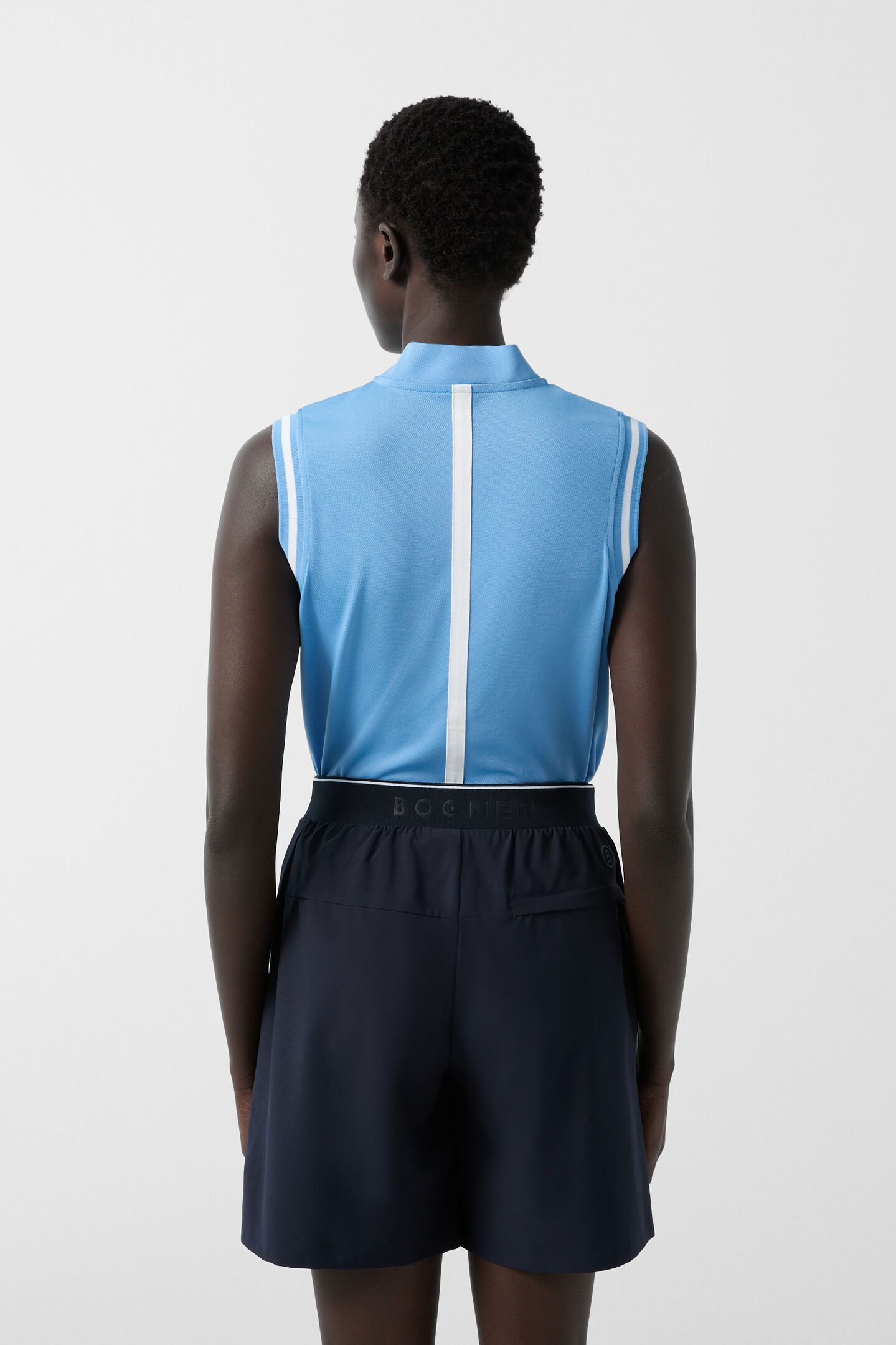 Functional top Evi Light blue