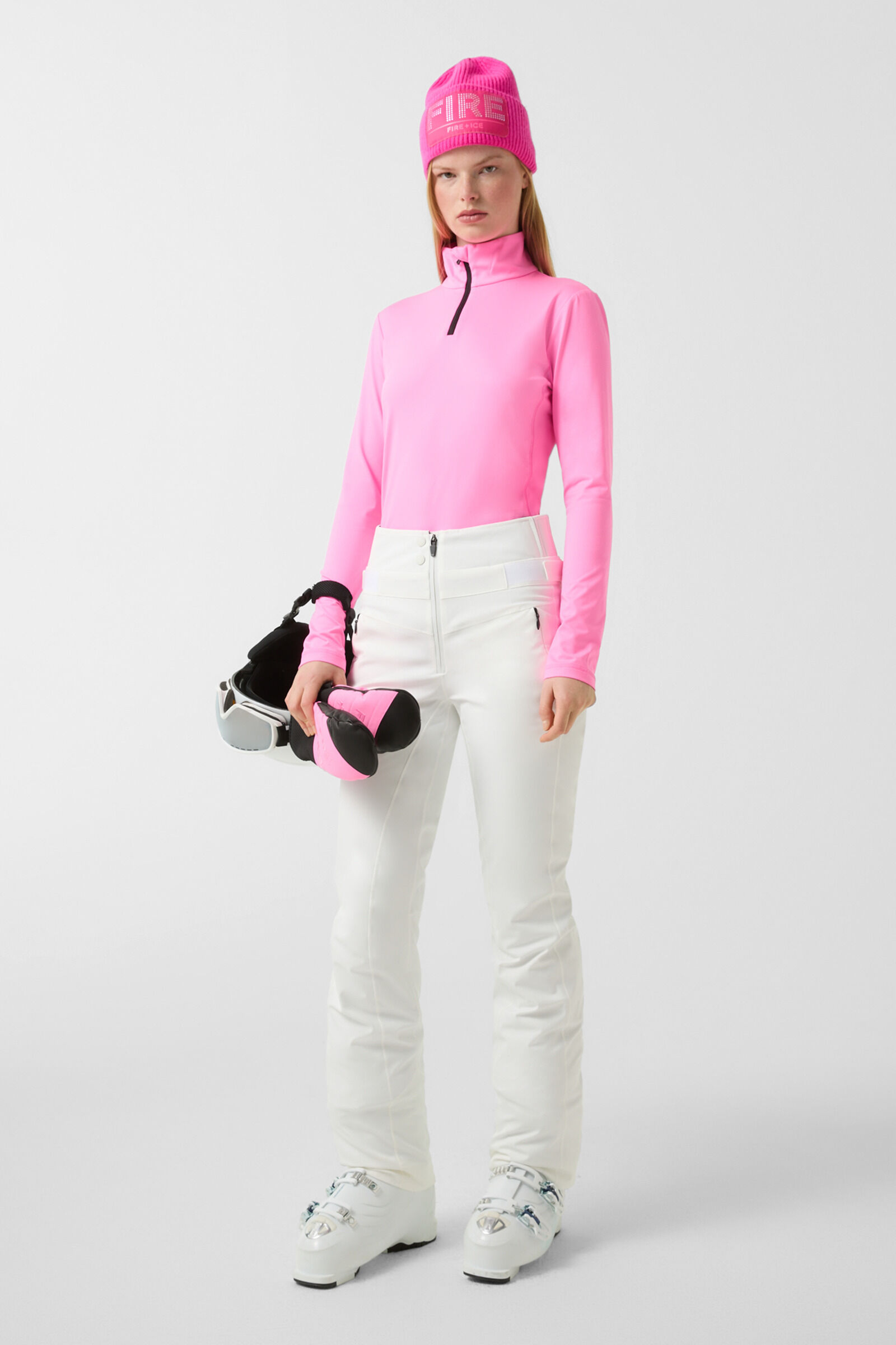 Borja ski trousers White