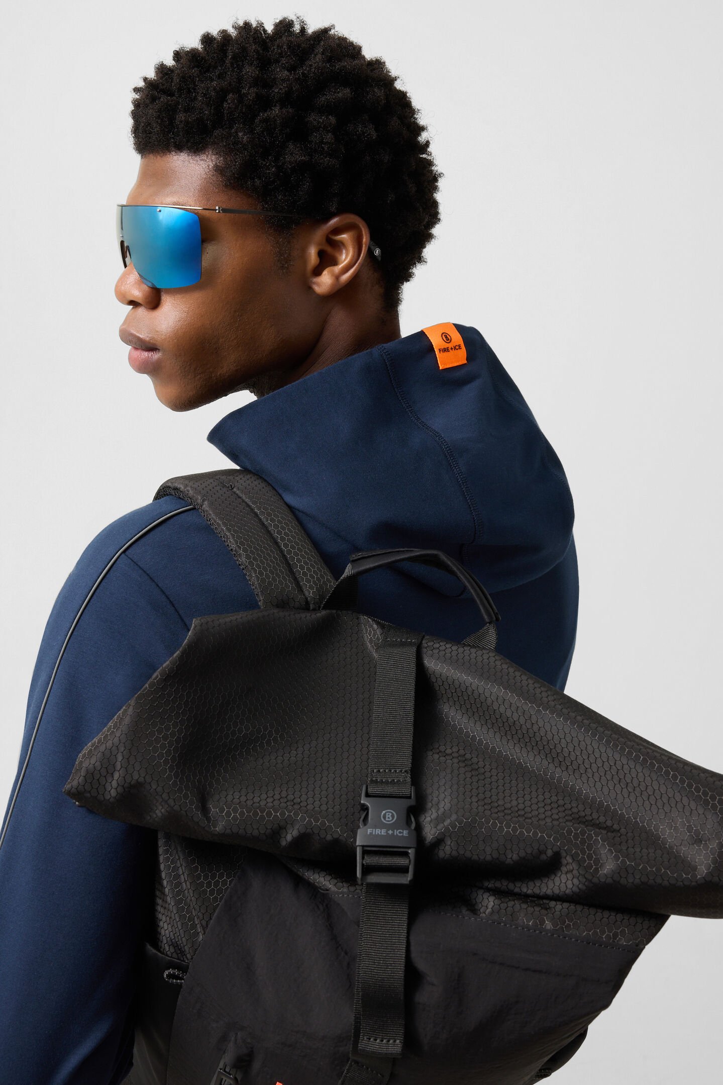 Uday jersey jacket Dark blue