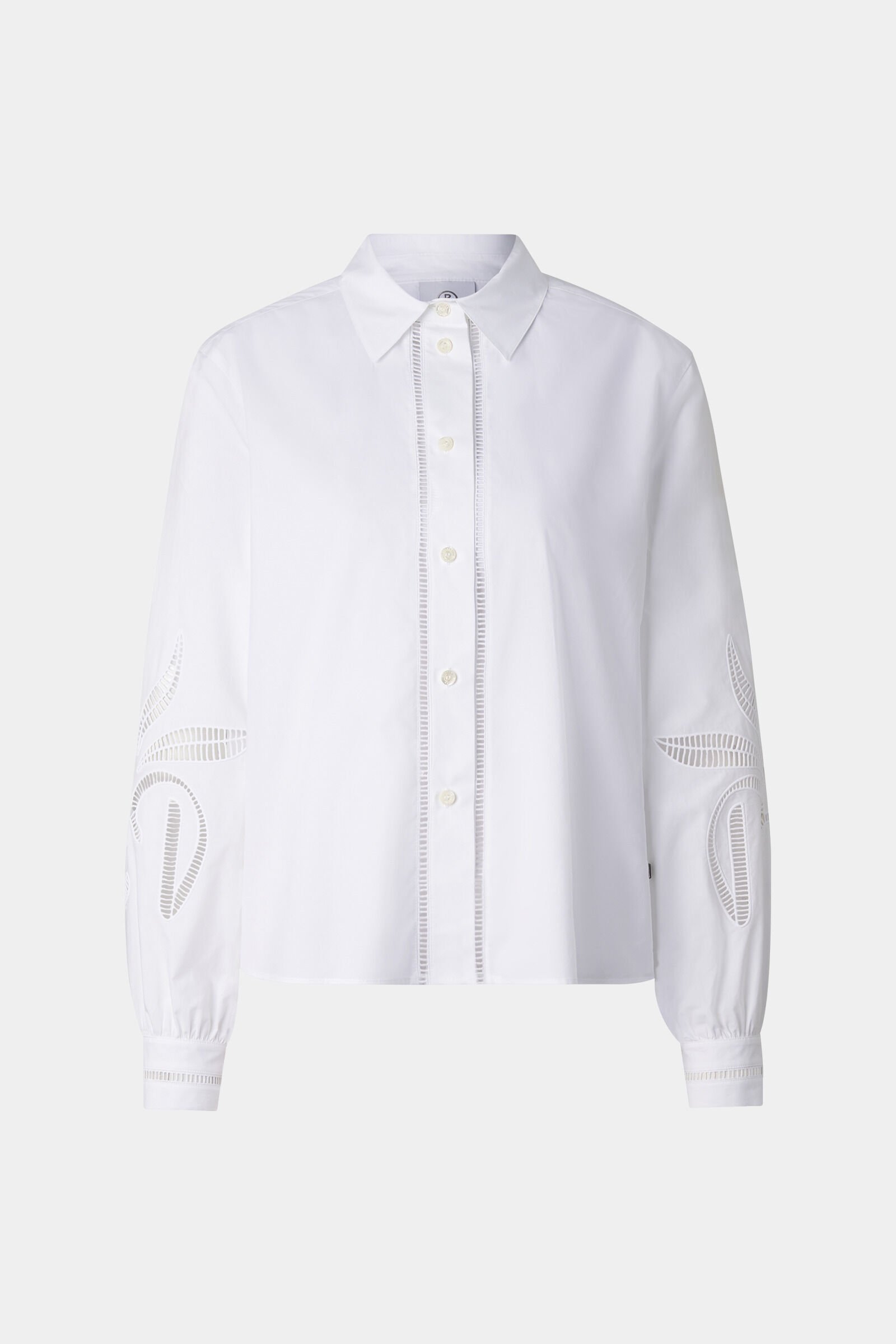 Hemdbluse Summer Wei&szlig;