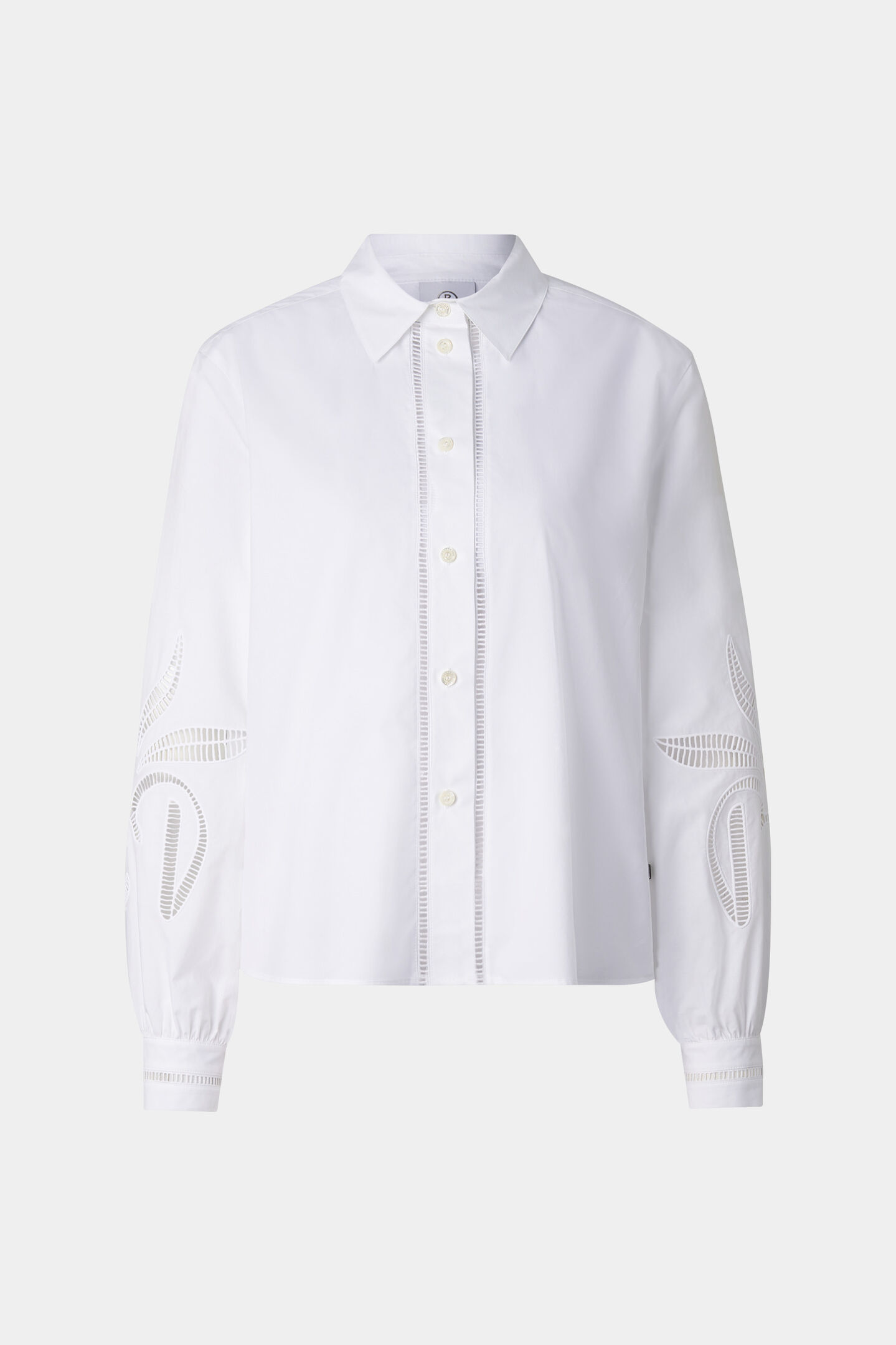 Hemdbluse Summer Wei&szlig;