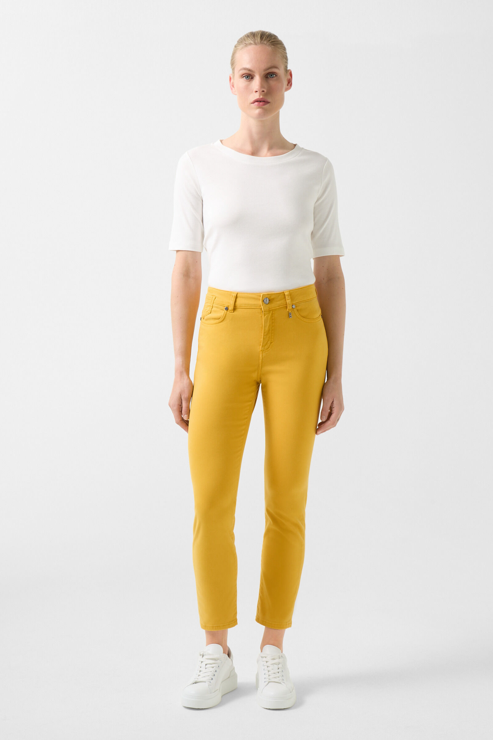 7 8 jeans gelb clearance