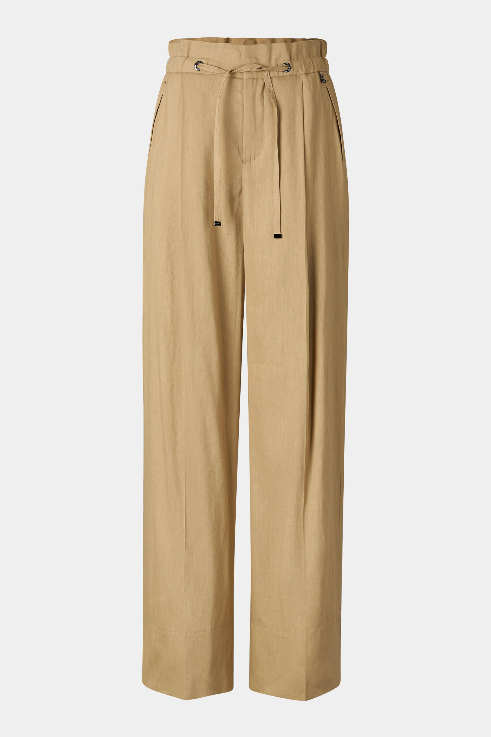 Pleated trousers Candy Camel