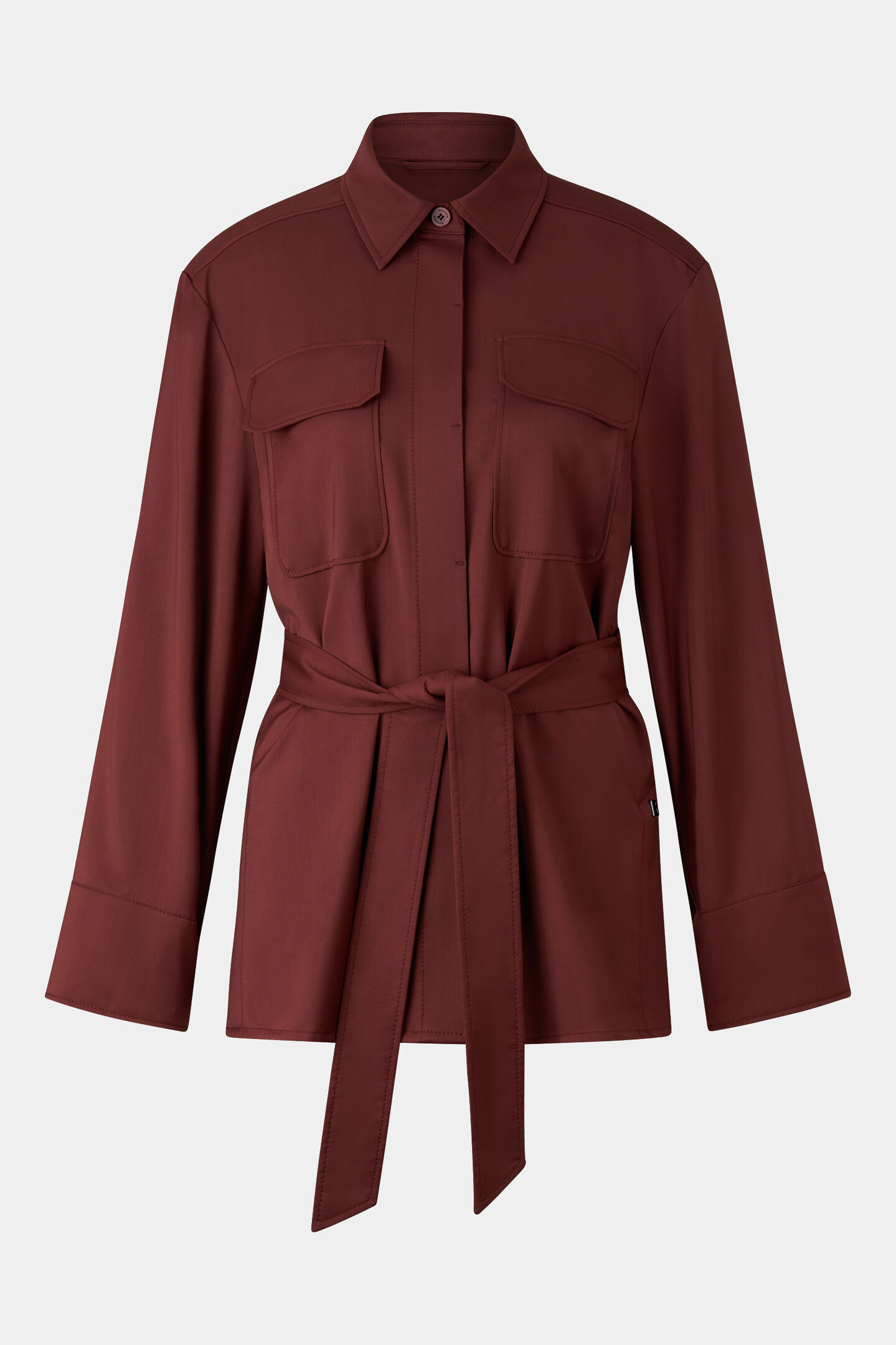 Ysette blouse Wine red