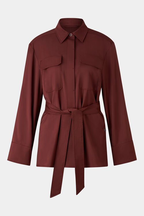 Bluse Ysette Weinrot