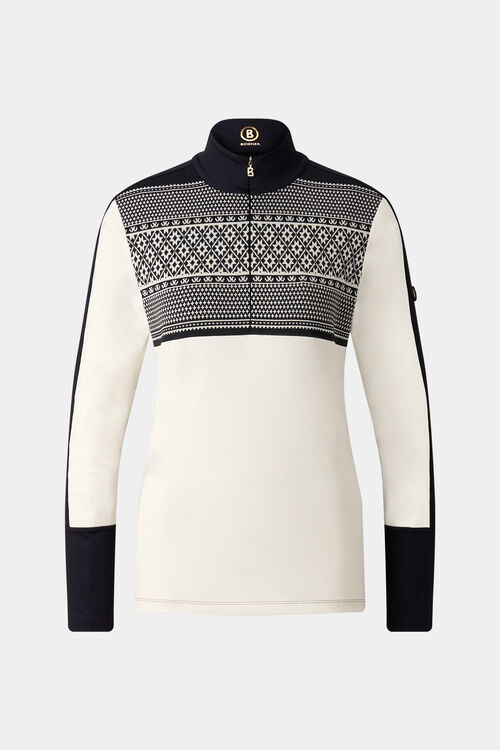 First Layer Elissa Off-White/Schwarz