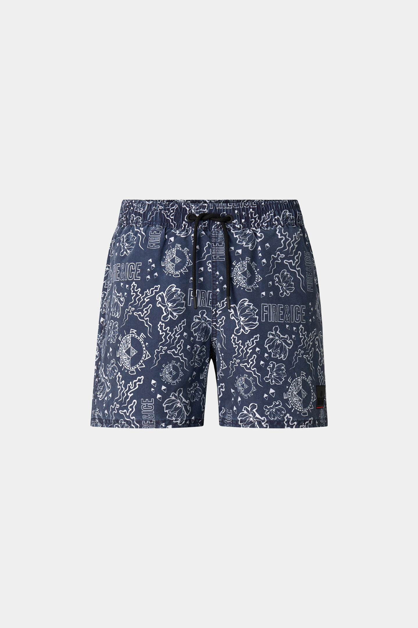 Nelson zwemshorts Donkerblauw/wit
