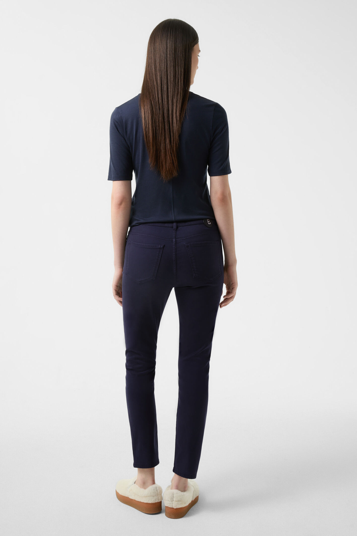 7/8-Hose Julie Navy-Blau