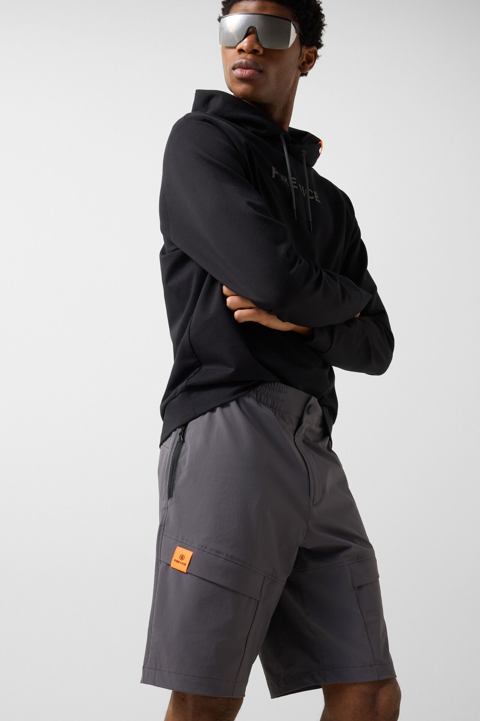 Caleb functional shorts Anthracite