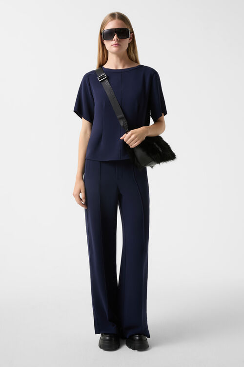 Look Scarlet Navy blue 