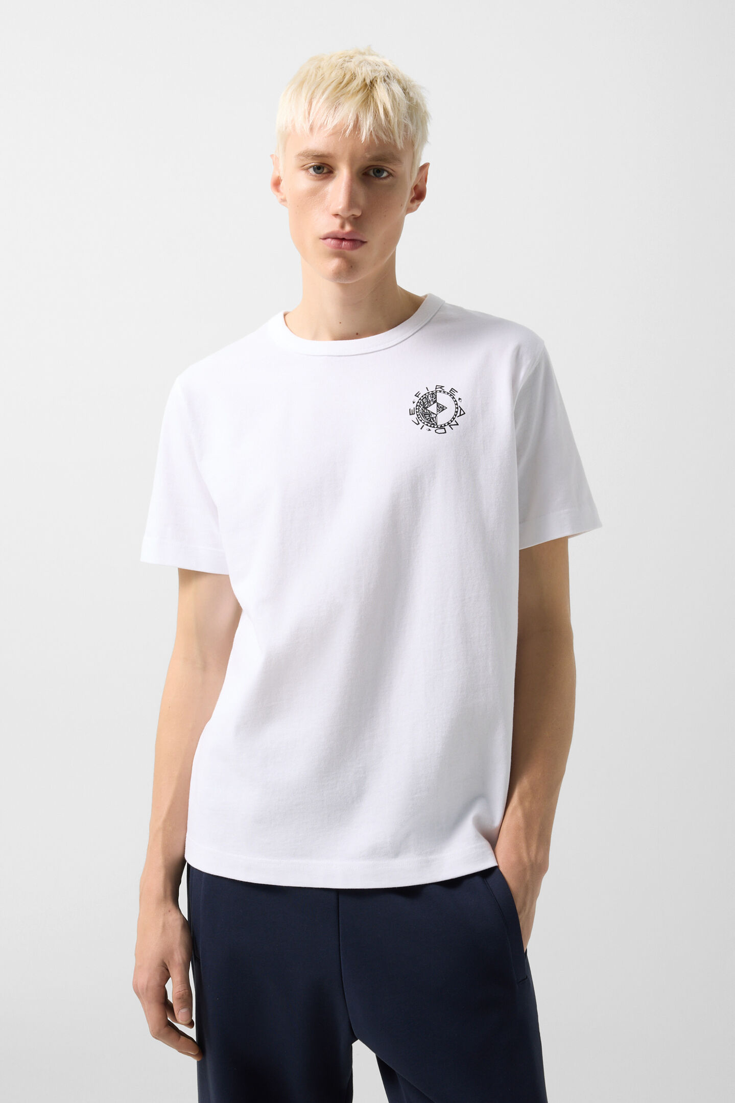 T-shirt Lino White