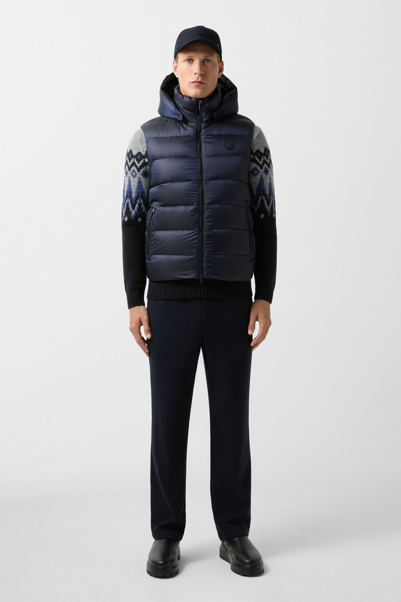 BOGNERのダウンベスト Danner - Zigzag Down Vest Dusty Olive