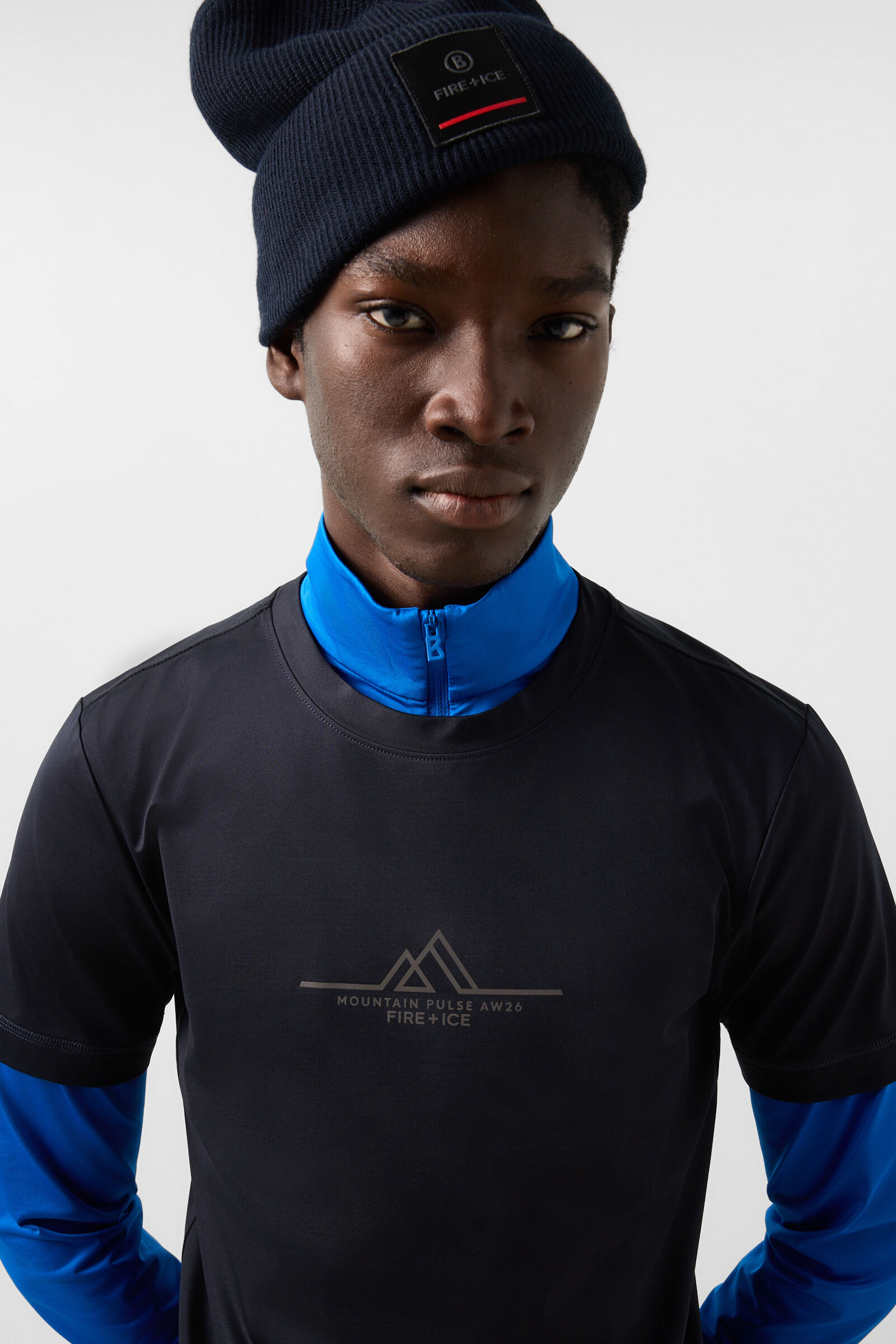 Gerad cotton T-shirt Navy