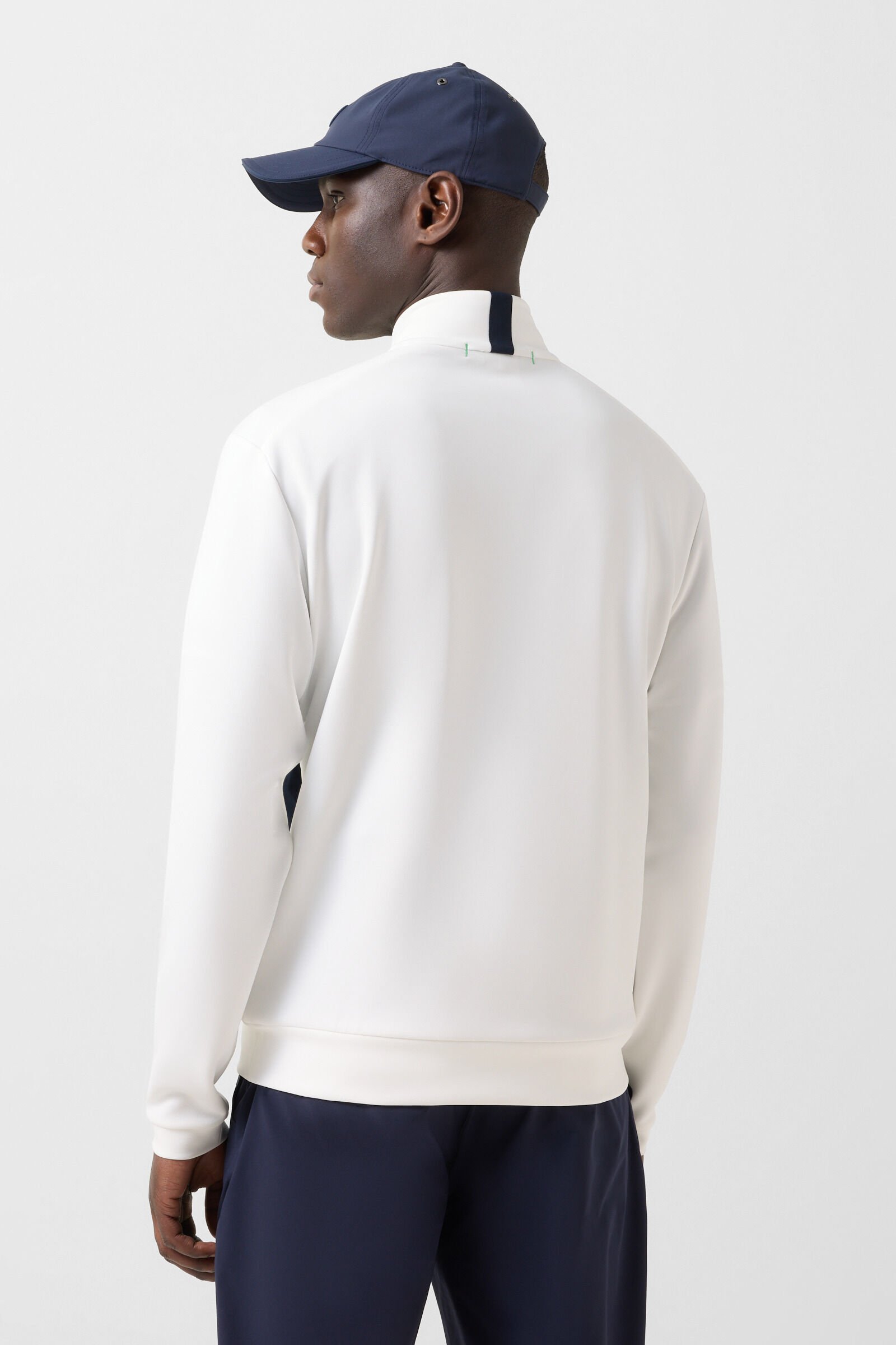 Semir functional jacket Off-white/navy blue