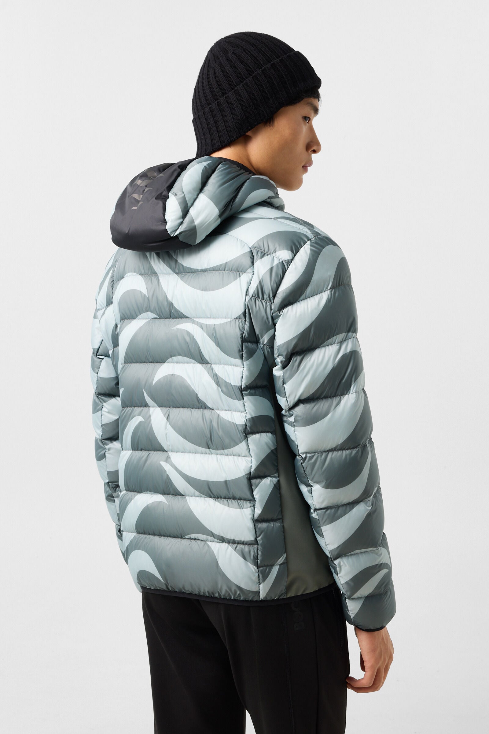 Jarne mid-layer down jacket Sage Grey