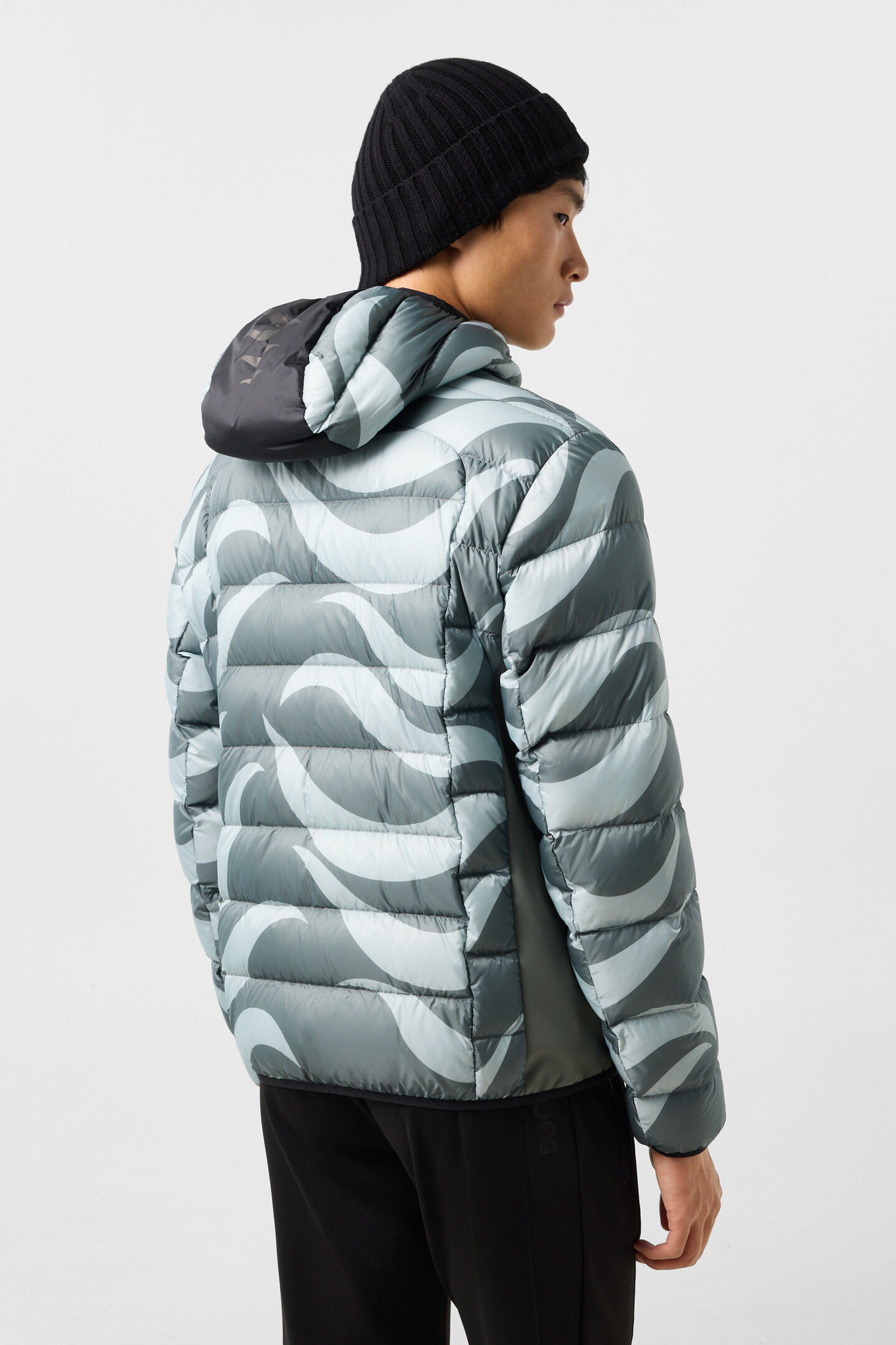 Jarne mid-layer down jacket Sage Grey