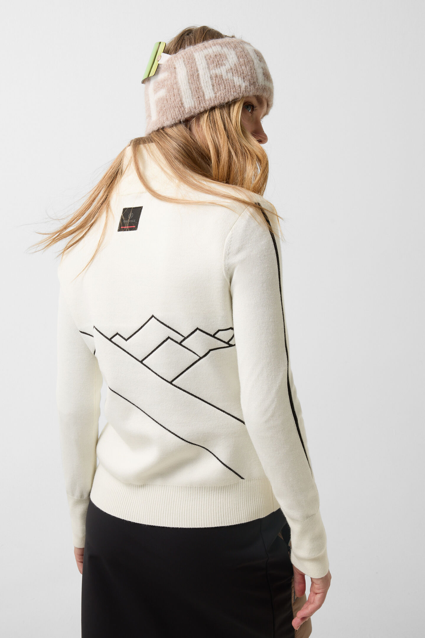Knitted troyer Azra Off-White