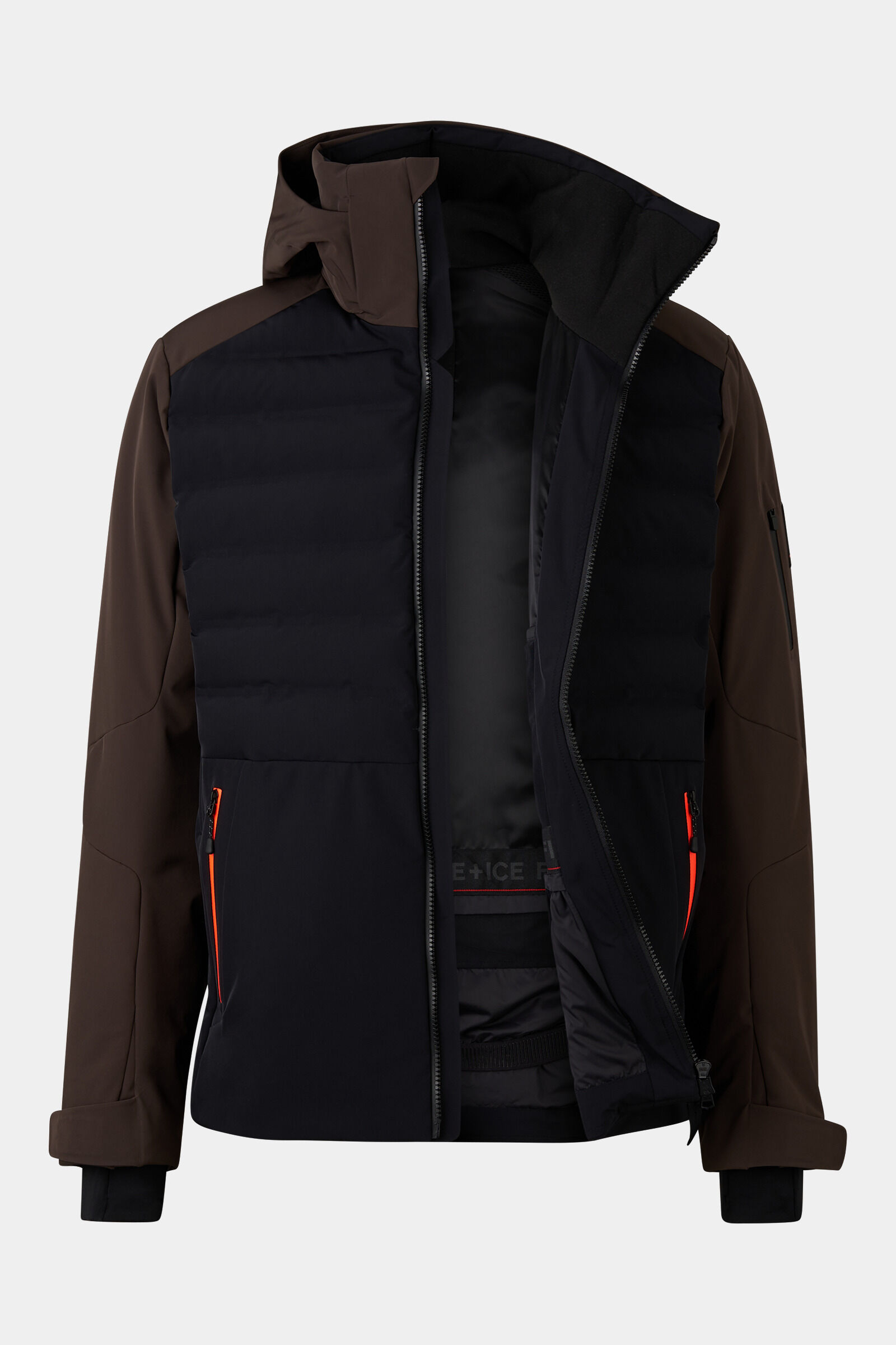 Ivo ski jacket Black/Chocolate