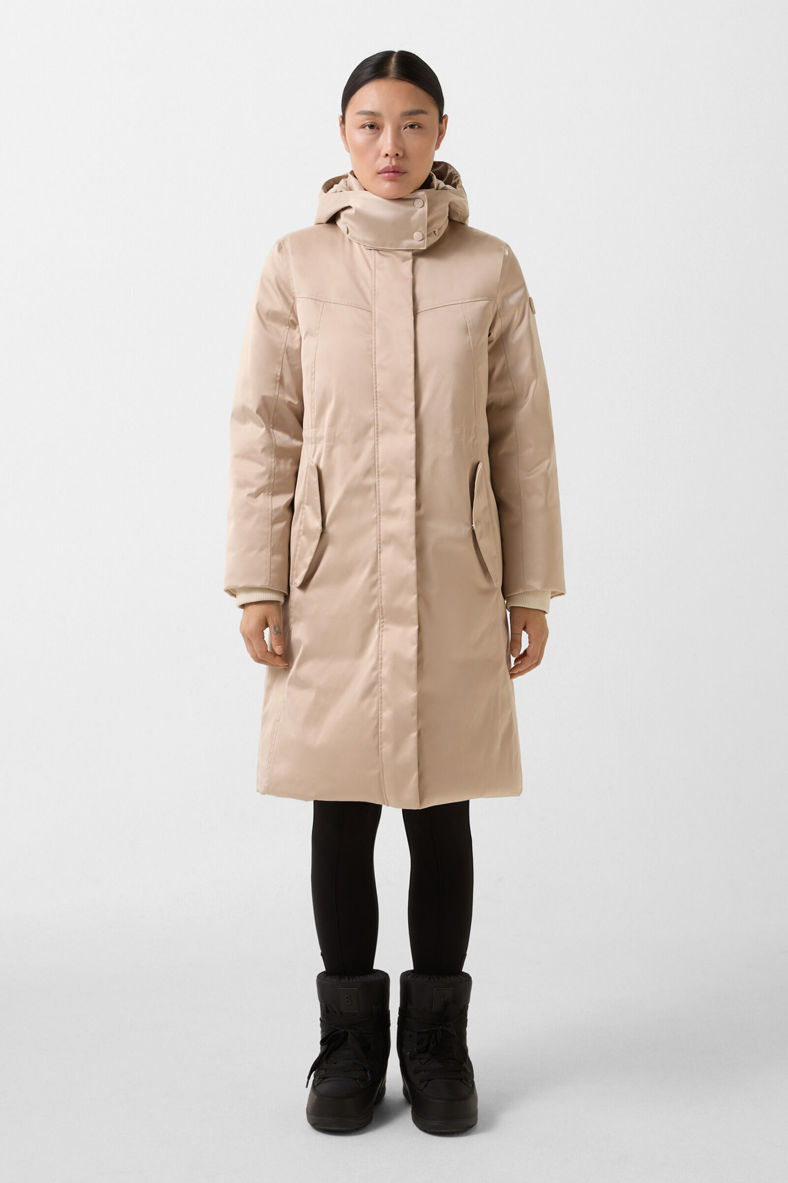 Lynn down coat Beige