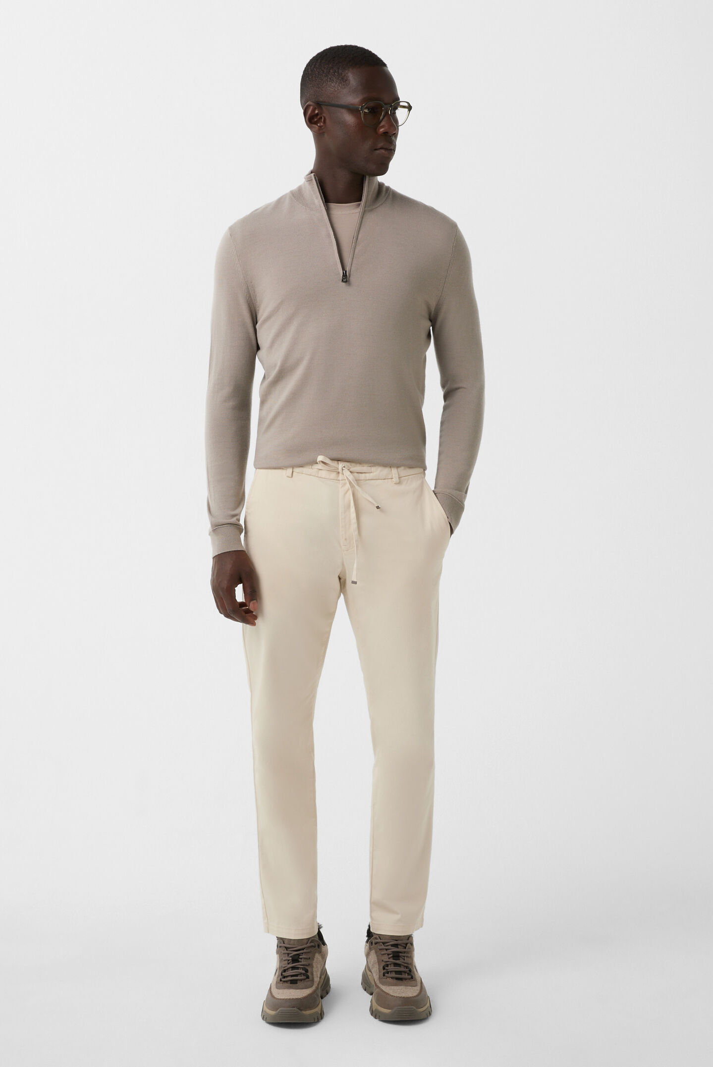 Chinos Riley Business Cream