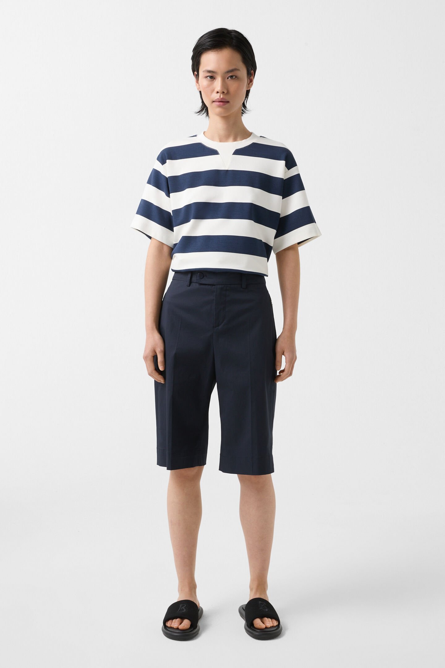 Bermudas Lara Navy blue