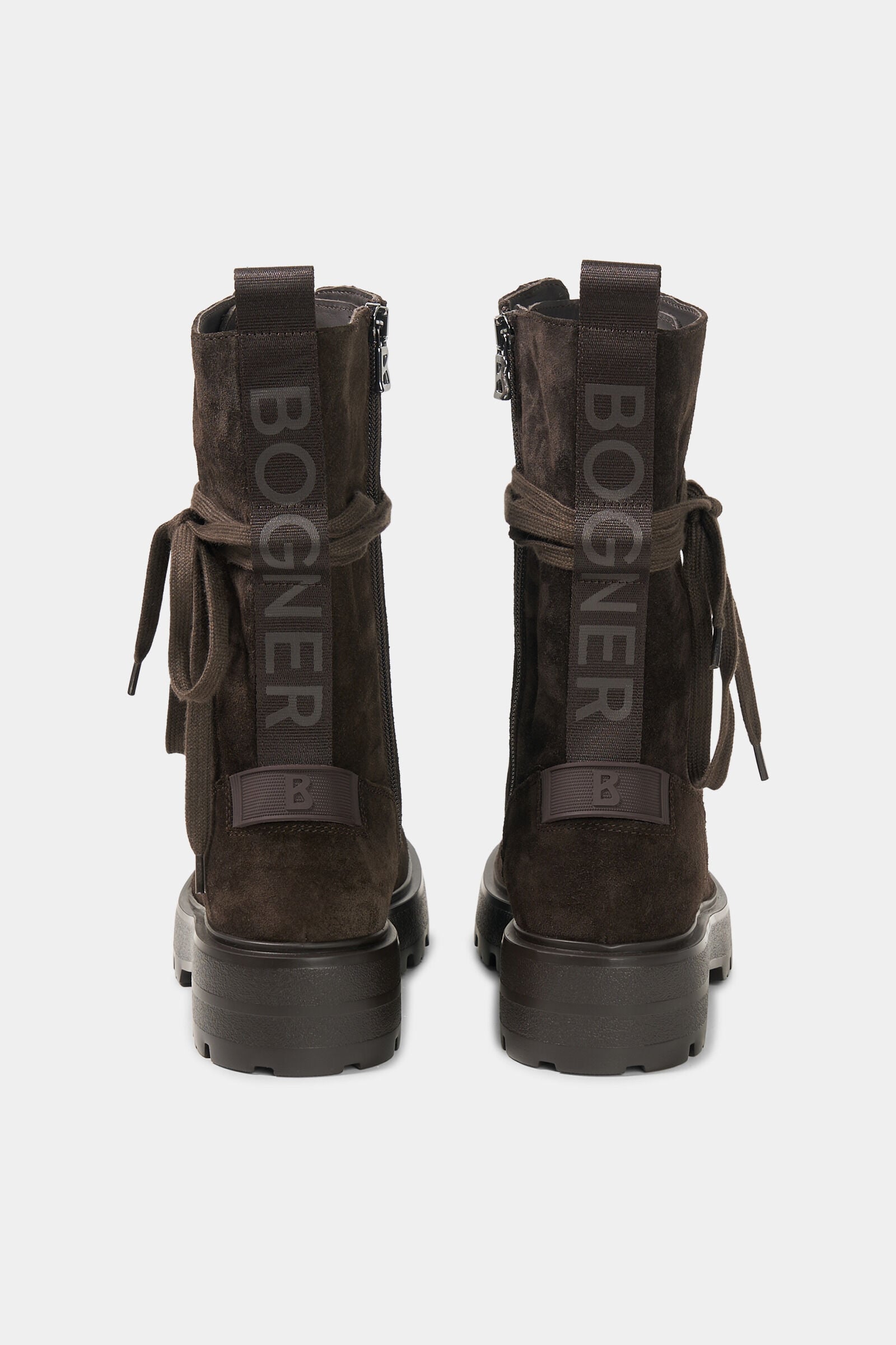 Schn&uuml;rboots Riga Dunkelbraun