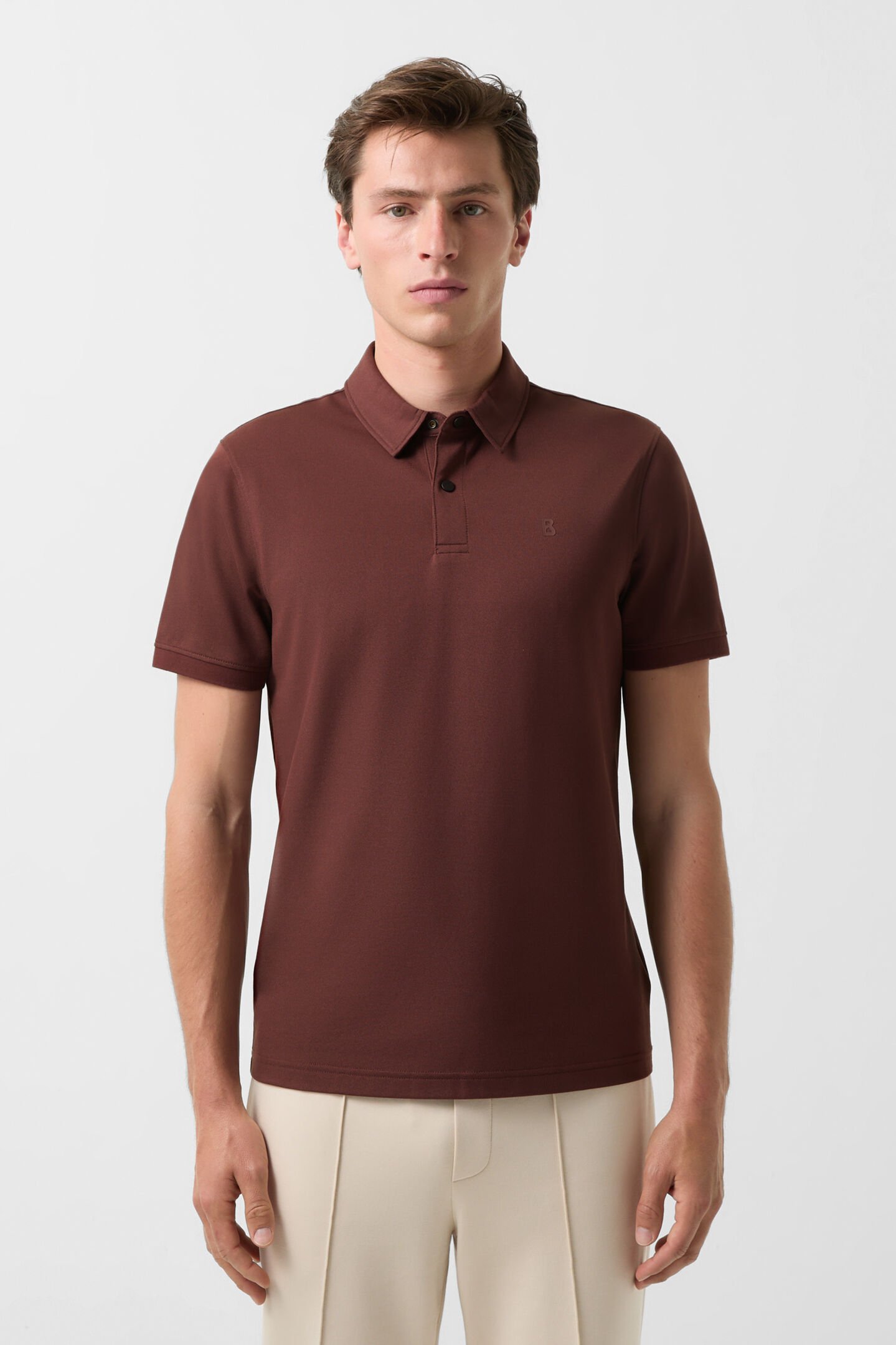 Timo polo shirt Wine red