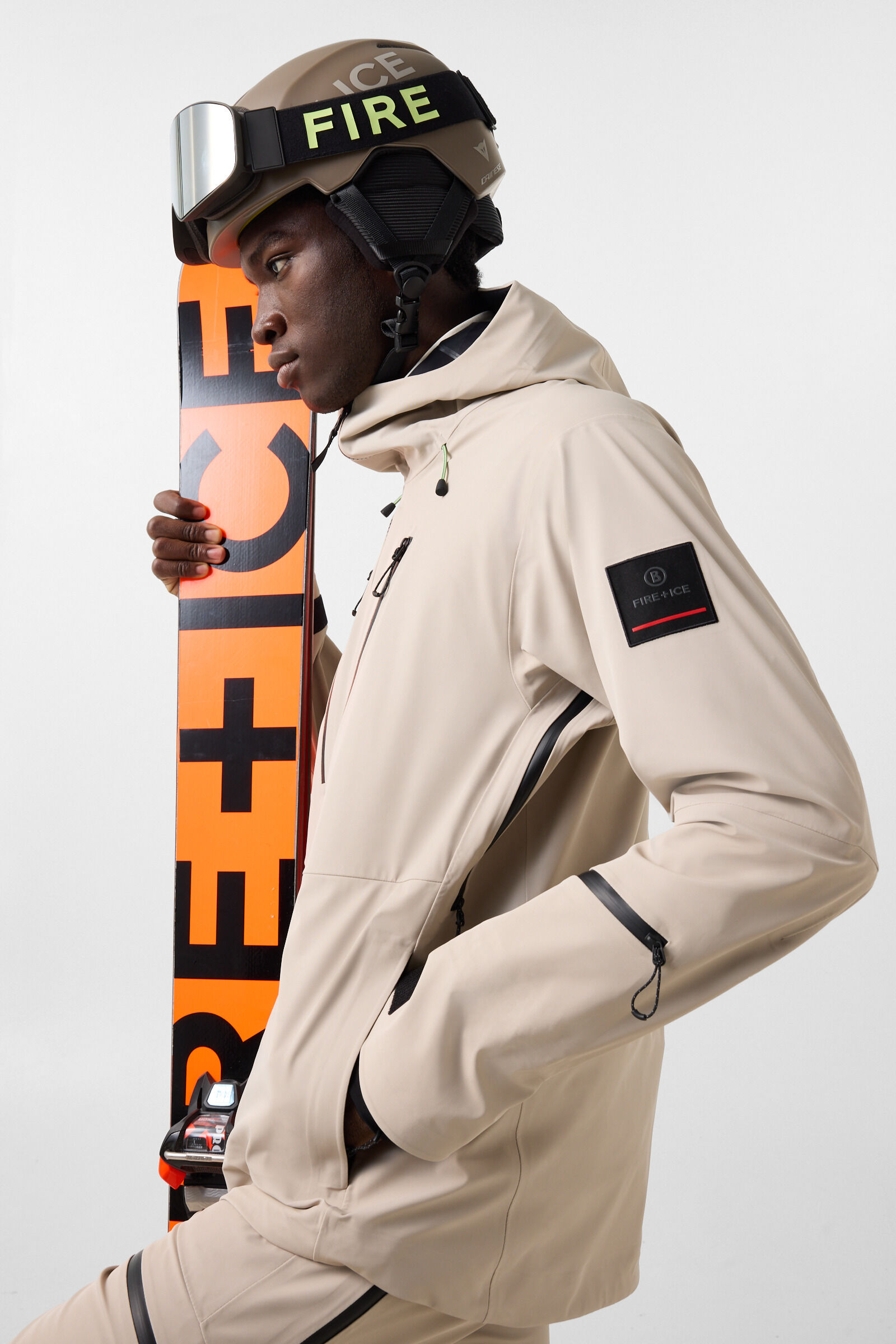 Piaro ski jacket Beige