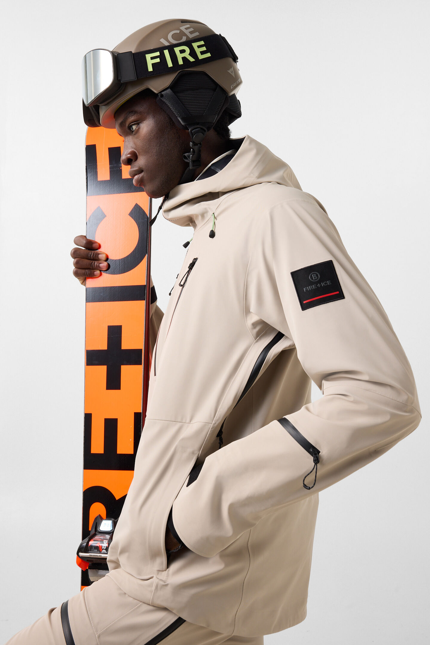 Piaro ski jacket Beige