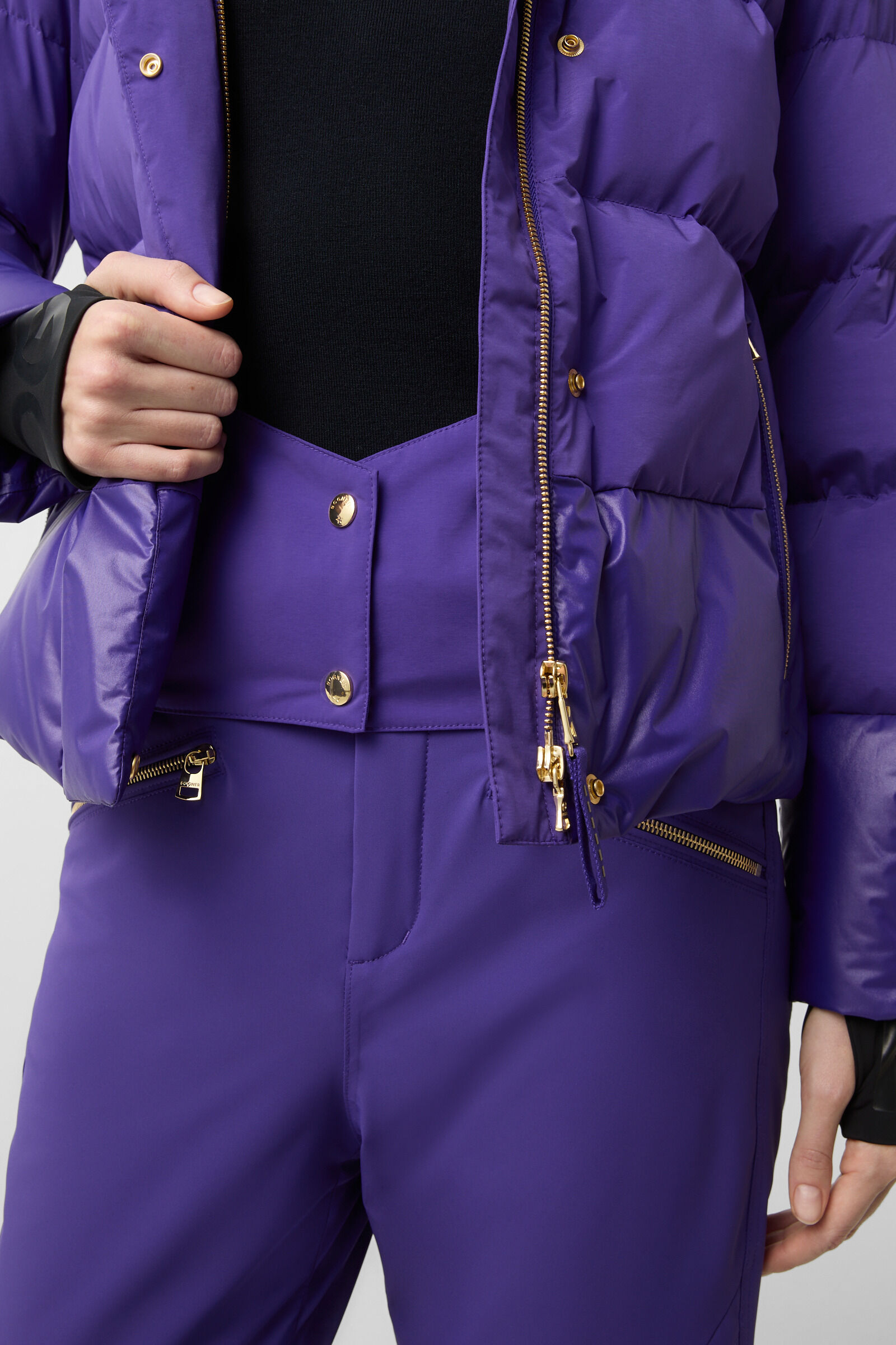 Maja down ski jacket Violet