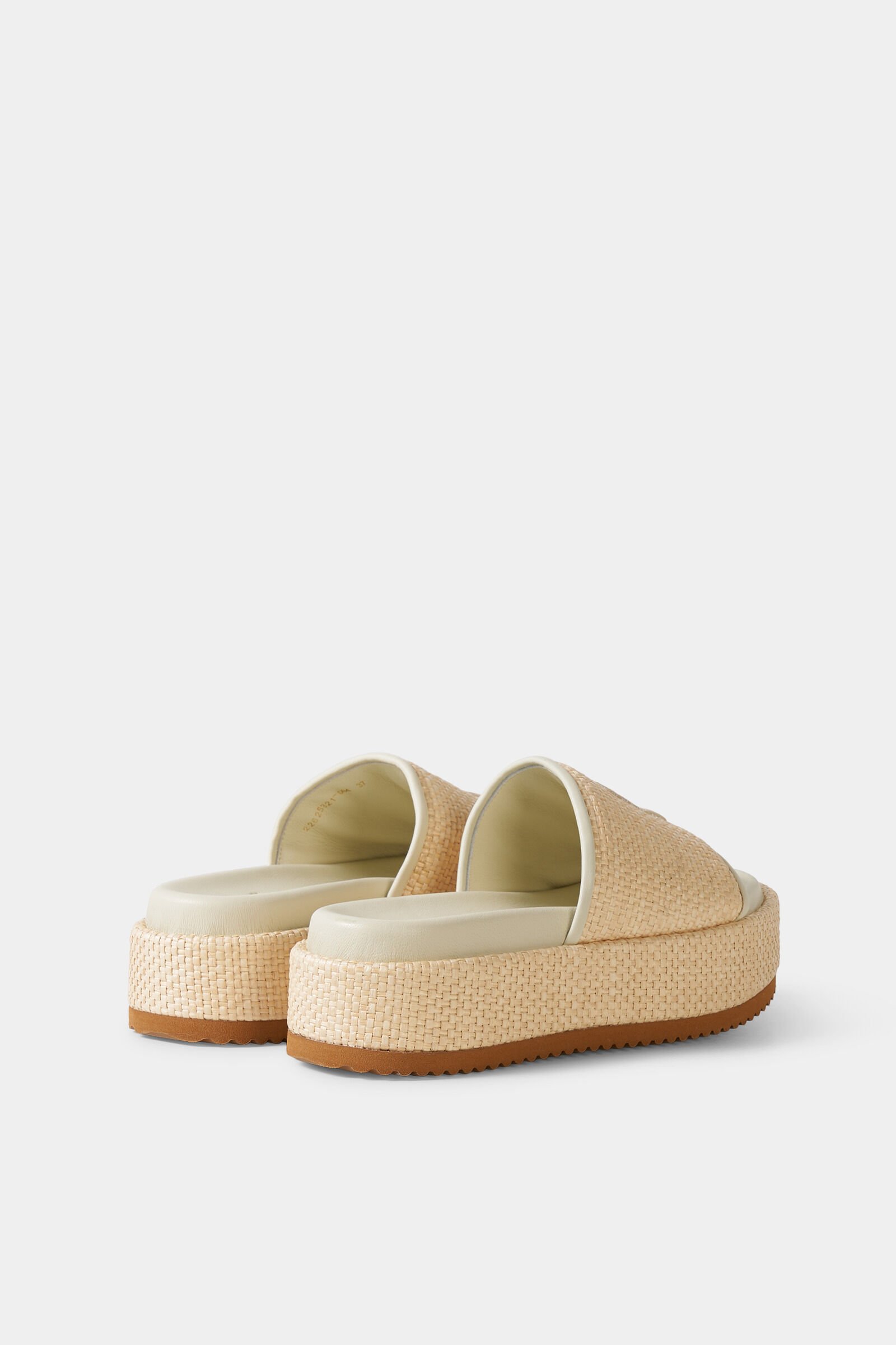 Sorrento platform sandals Beige