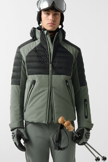 Henik down ski jacket Olive green/black Henik down ski jacket Olive green/black