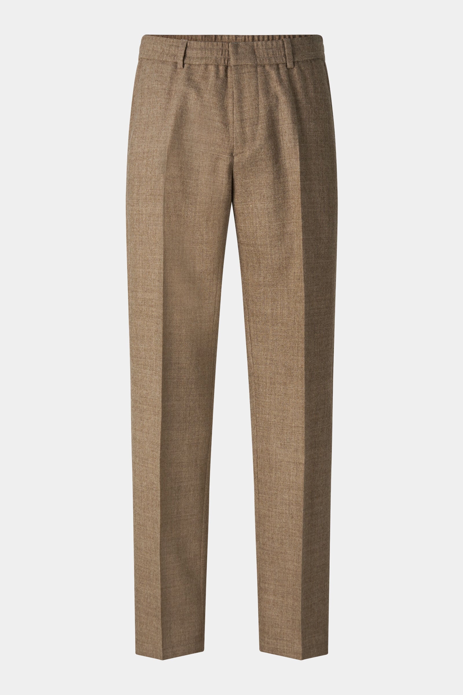 Marcus virgin wool blend trousers Brown