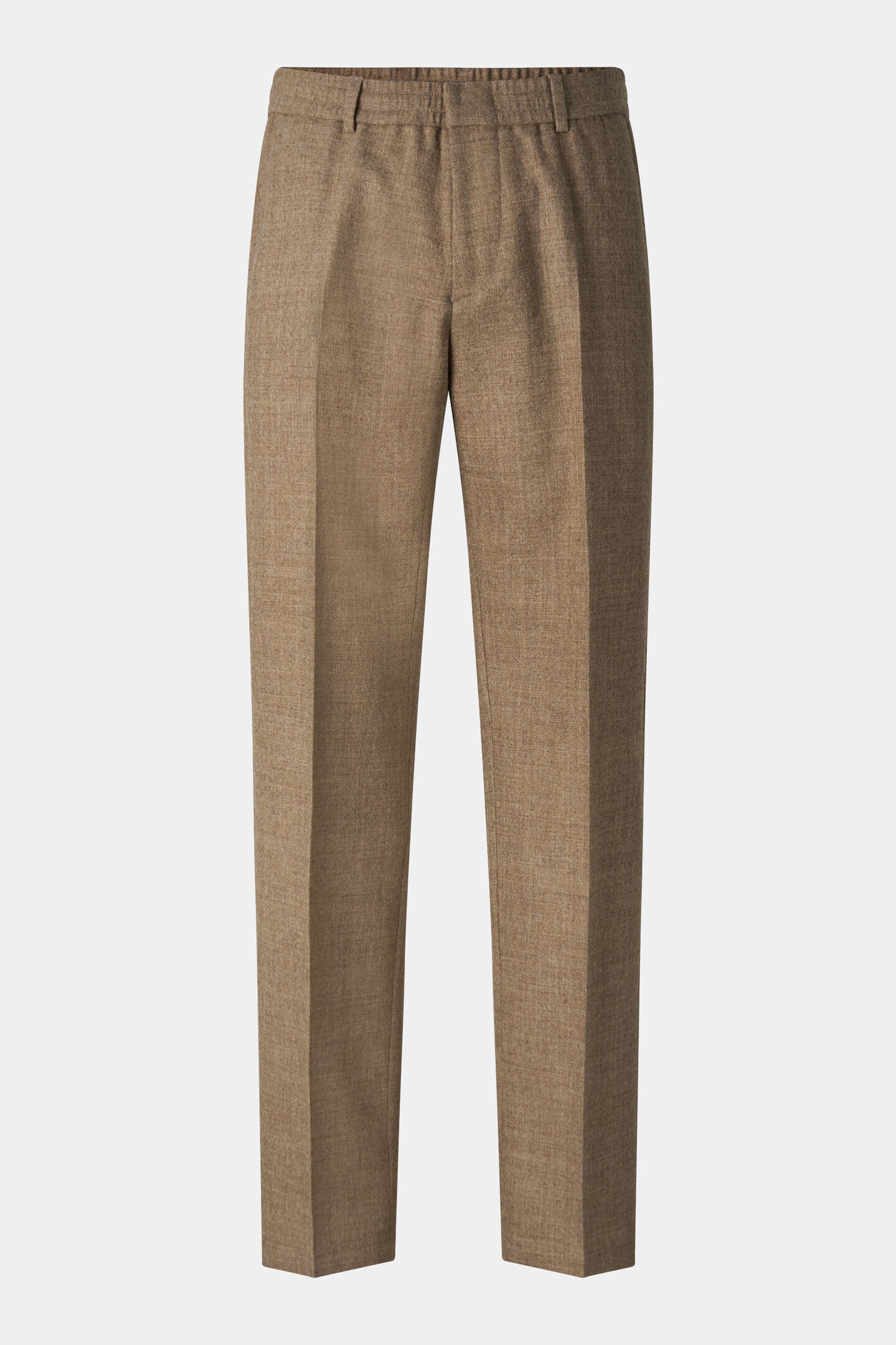 Marcus virgin wool blend trousers Brown