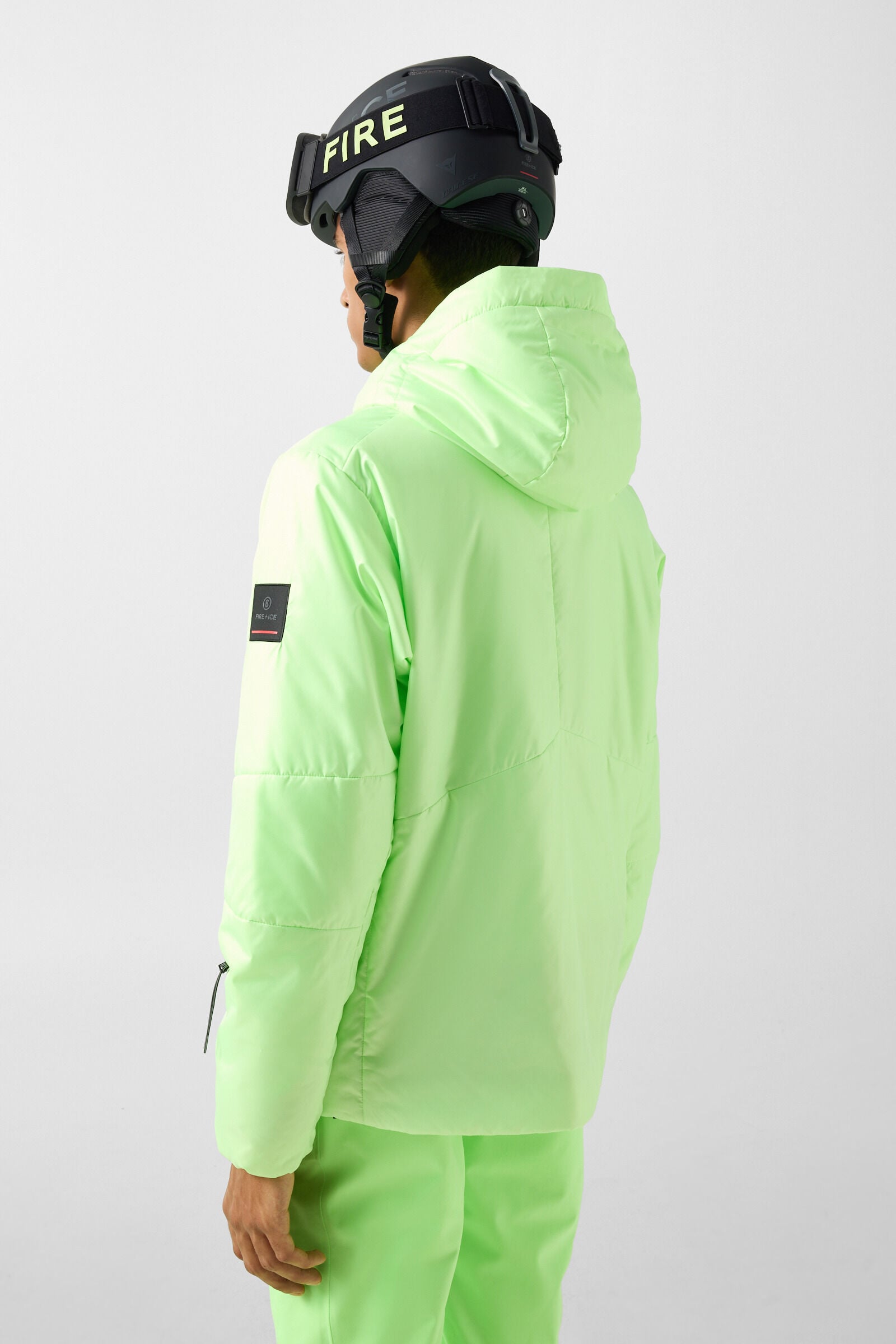 Yago ski jacket Neon green