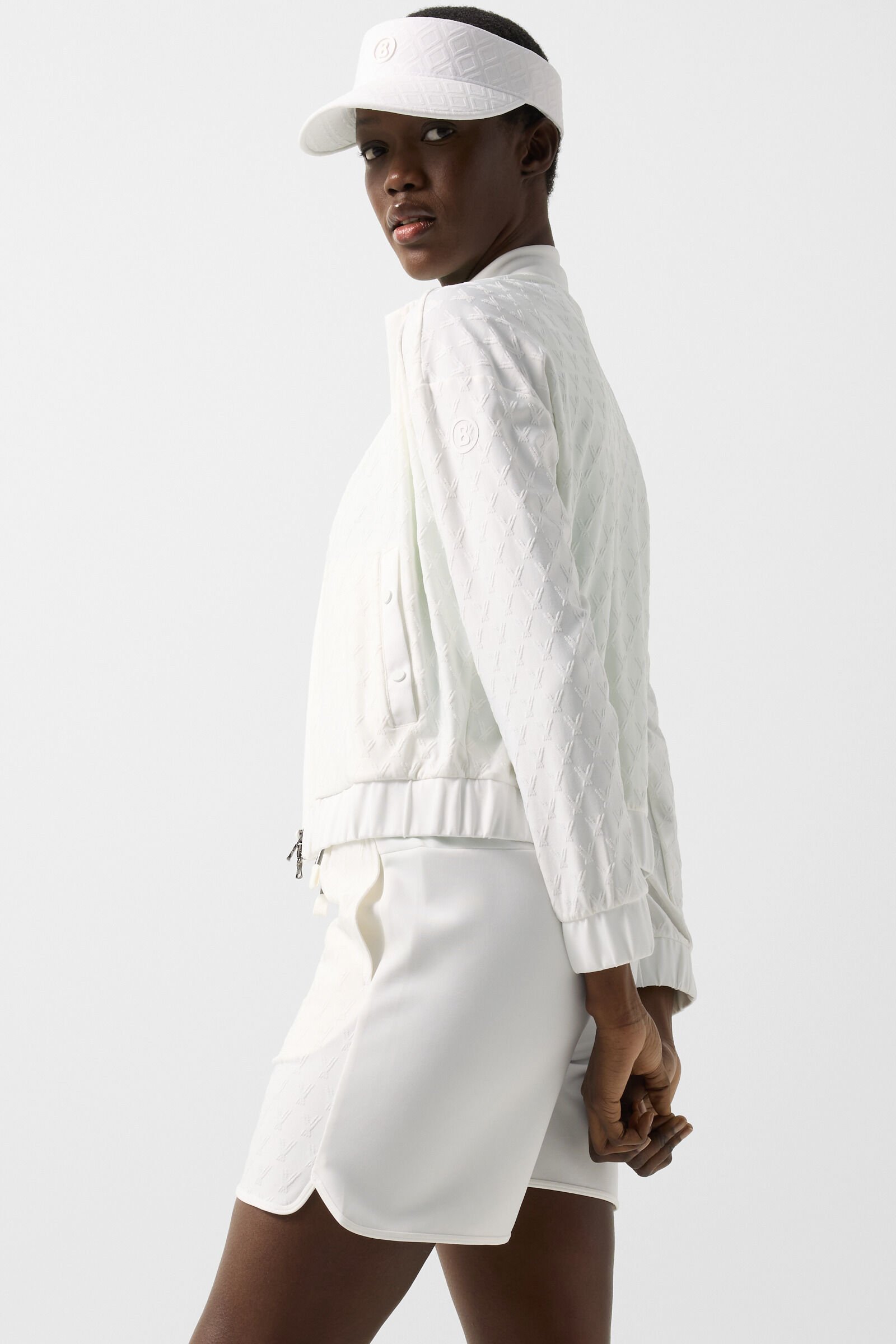 Short Alycia Blanc cass&eacute;