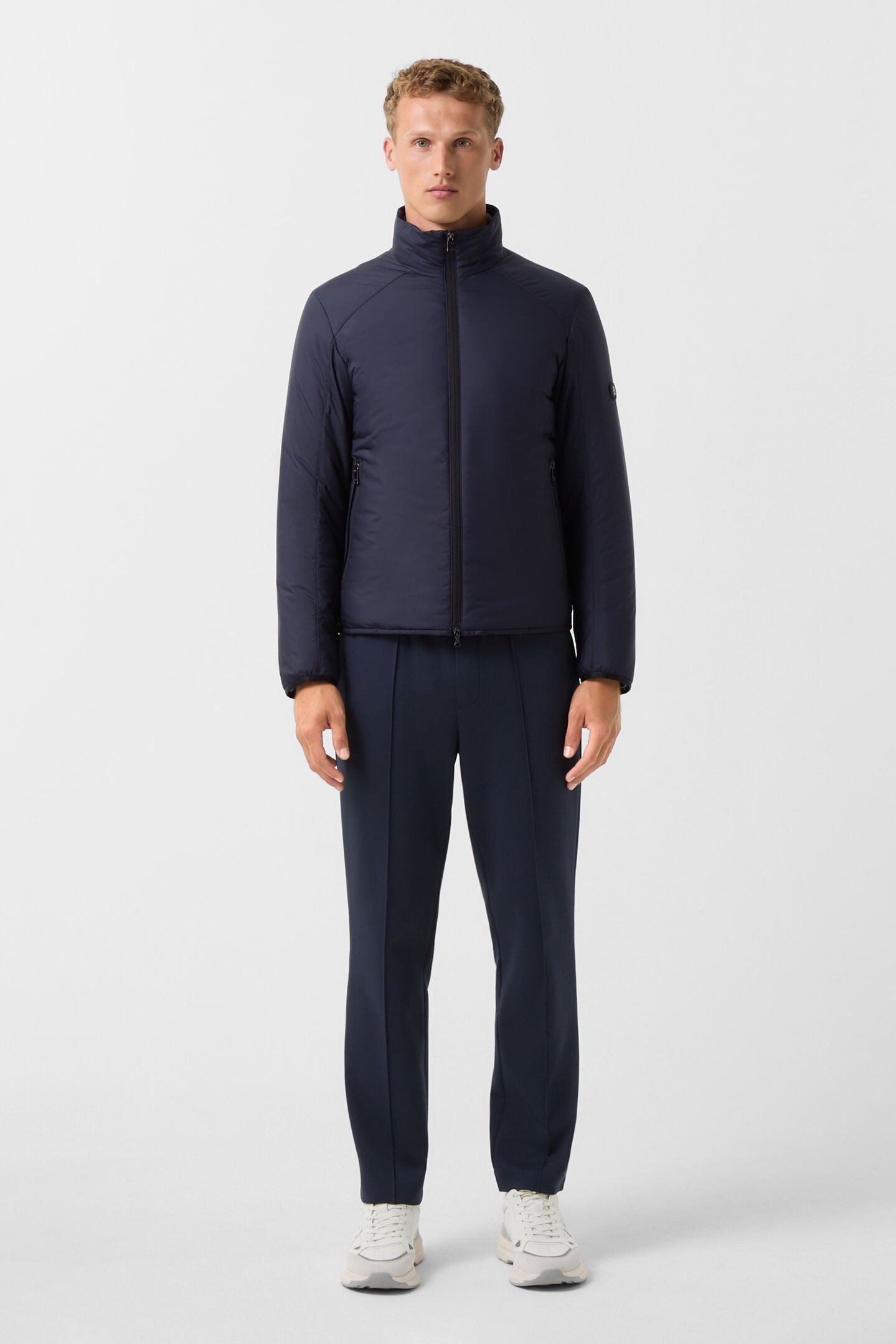 Conno lightweight down jacket Navy blue