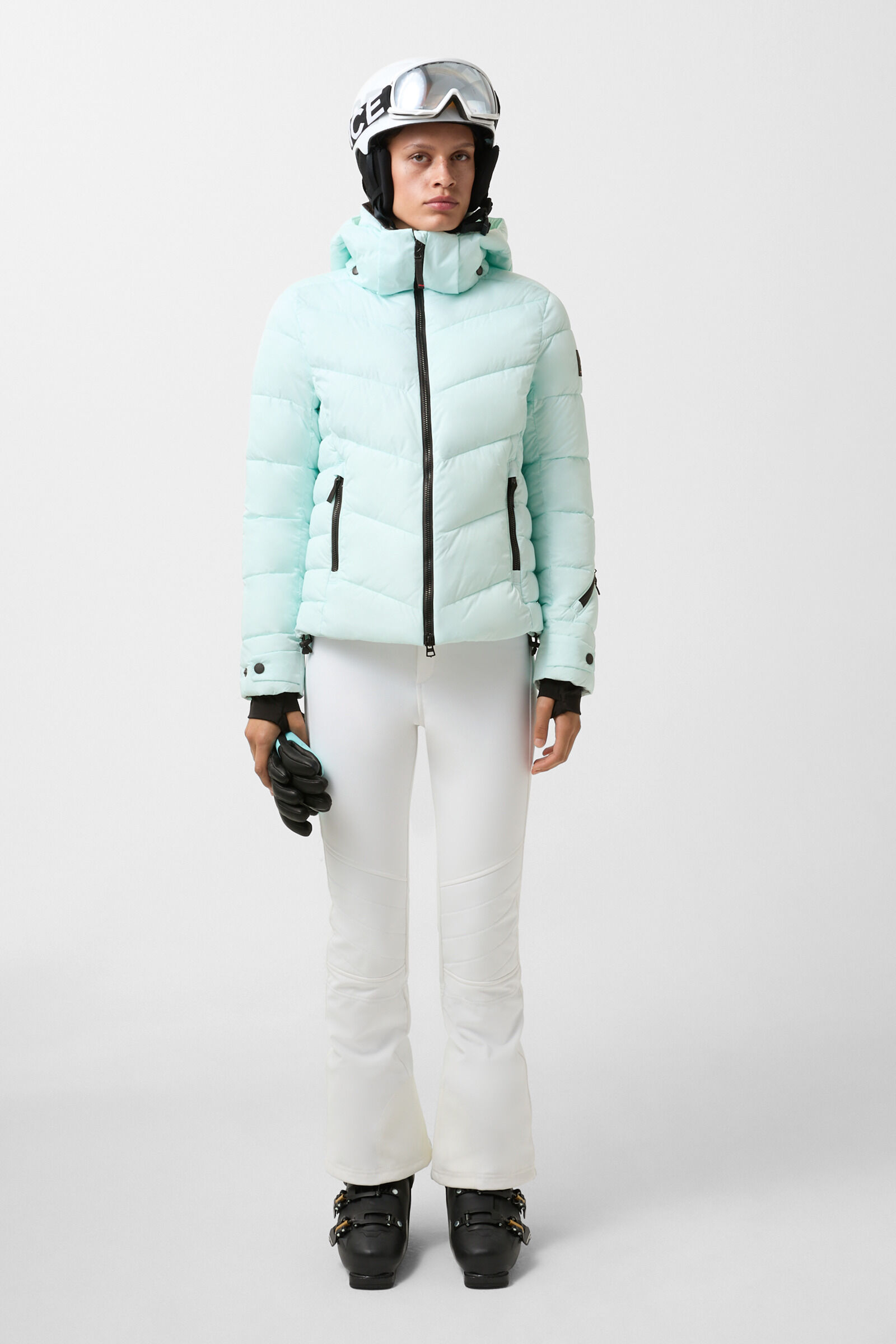 Saelly quilted jacket Mint