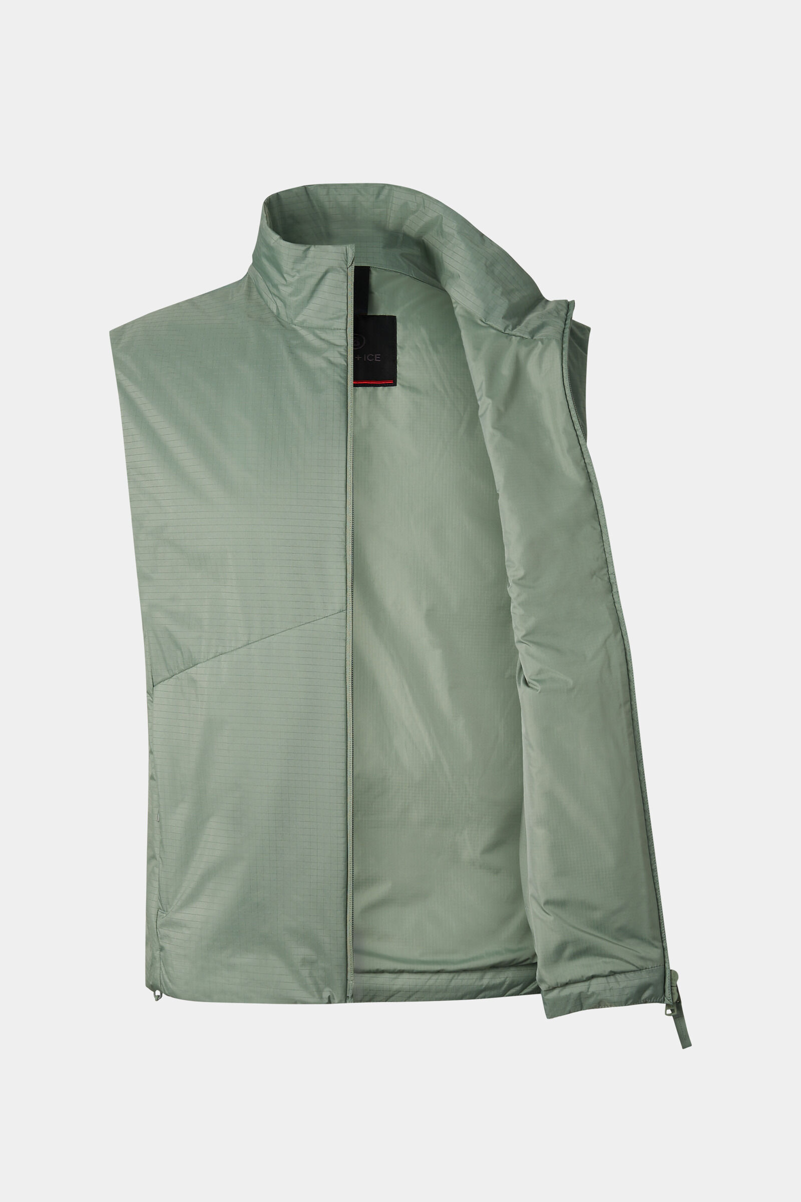 Jared lightweight waistcoat Eucalyptus