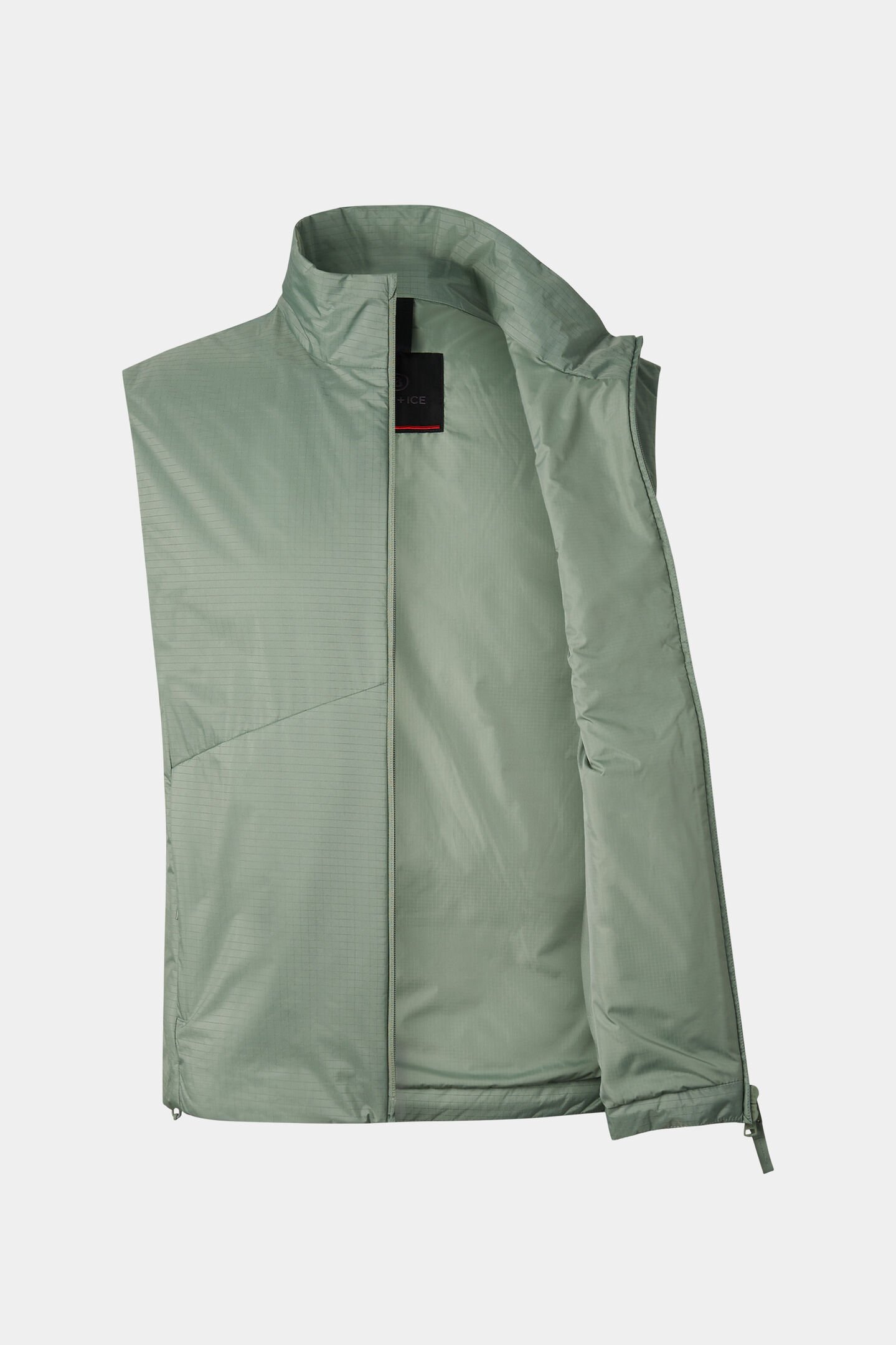 Jared lightweight waistcoat Eucalyptus