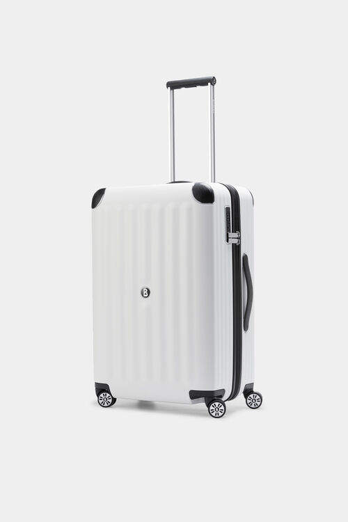 Piz Deluxe Medium Hard shell suitcase White