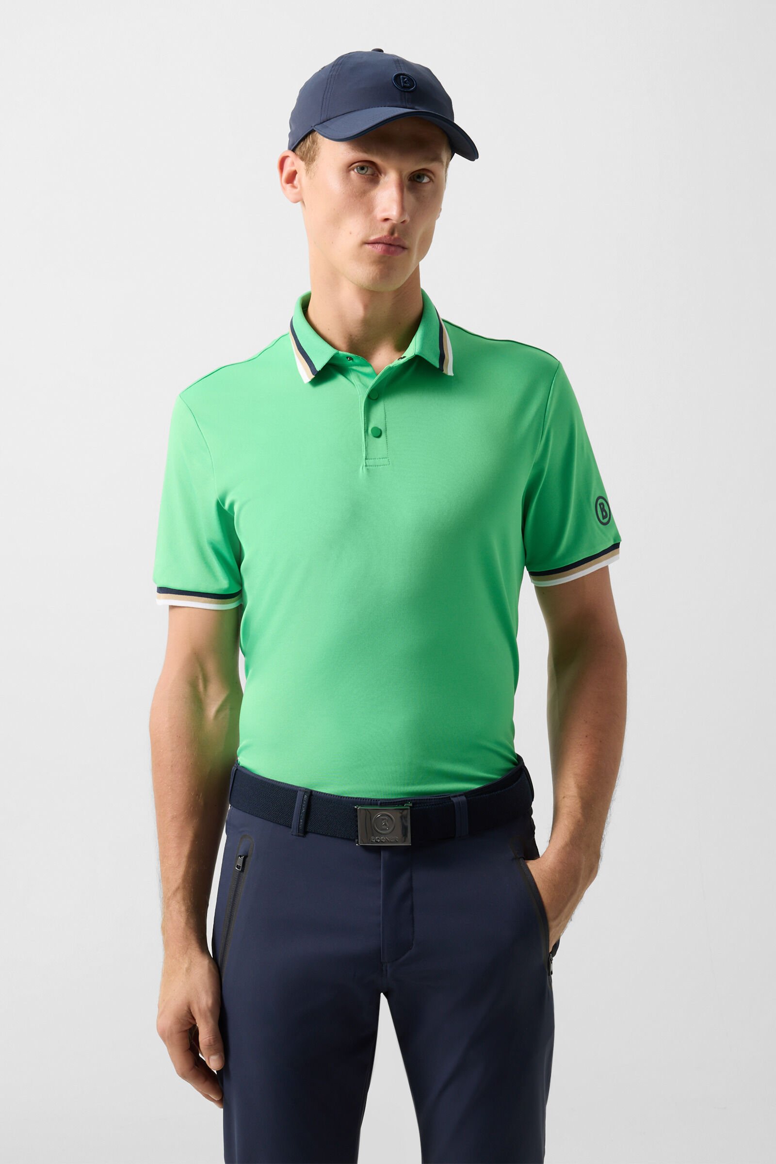 Funktions-Polo-Shirt Arik Gr&uuml;n