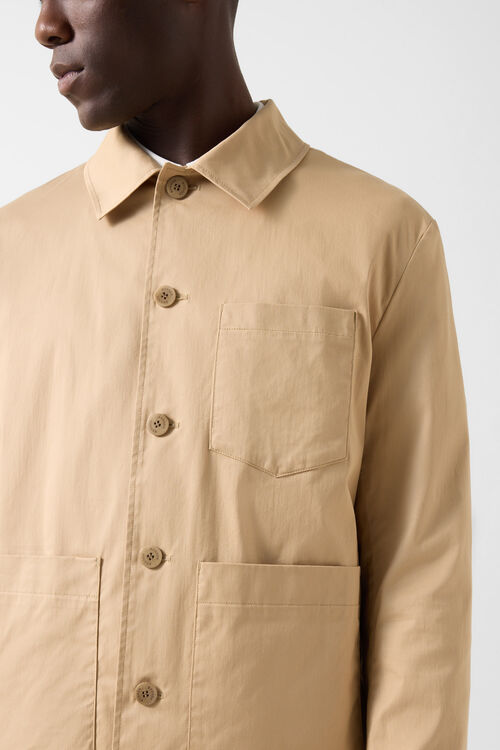 Overshirt Mirco Camel