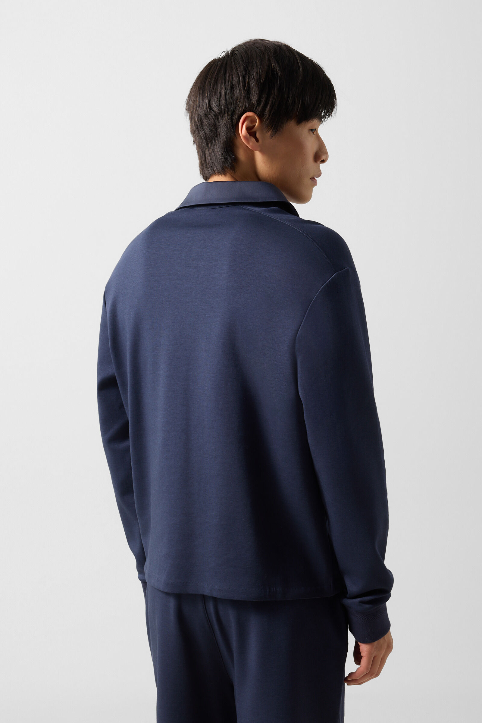 Lionel polo sweatshirt Navy blue