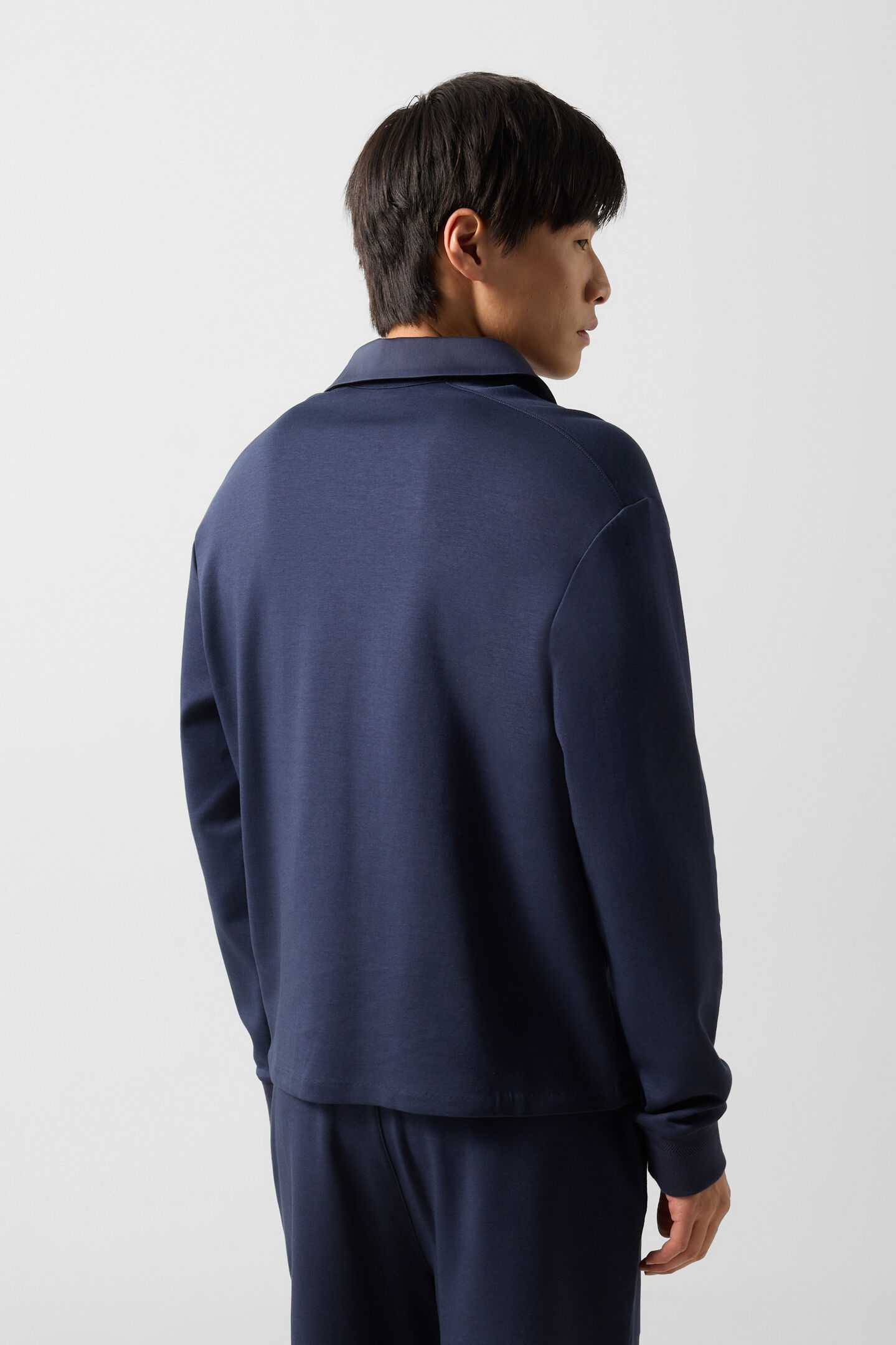 Lionel polo sweatshirt Navy blue