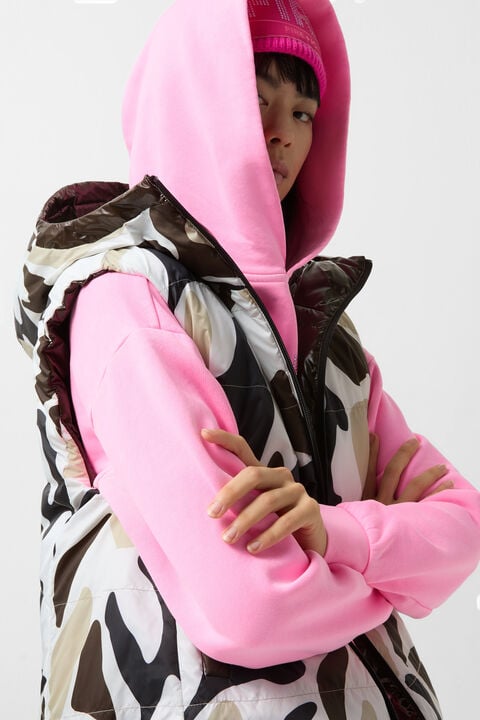 Reversible quilted waistcoat Namilia Chocolate Reversible quilted waistcoat Namilia Chocolate